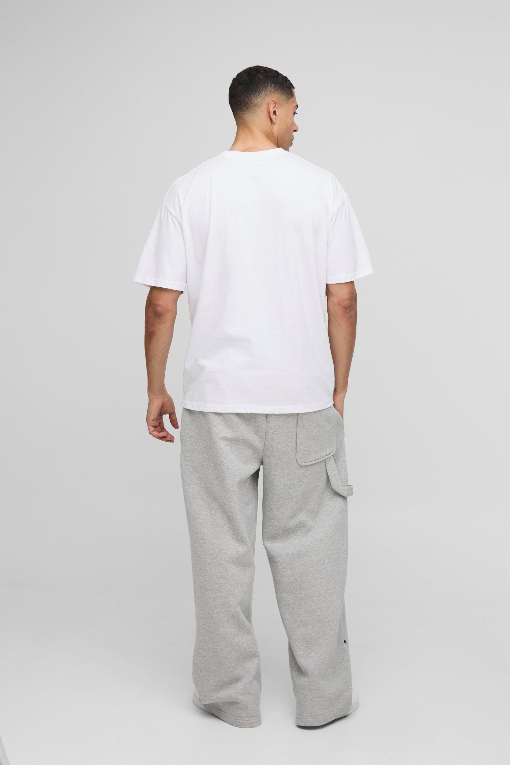 Oversized One Piece License Graphic T Shirt | boohooMAN USA Product Image