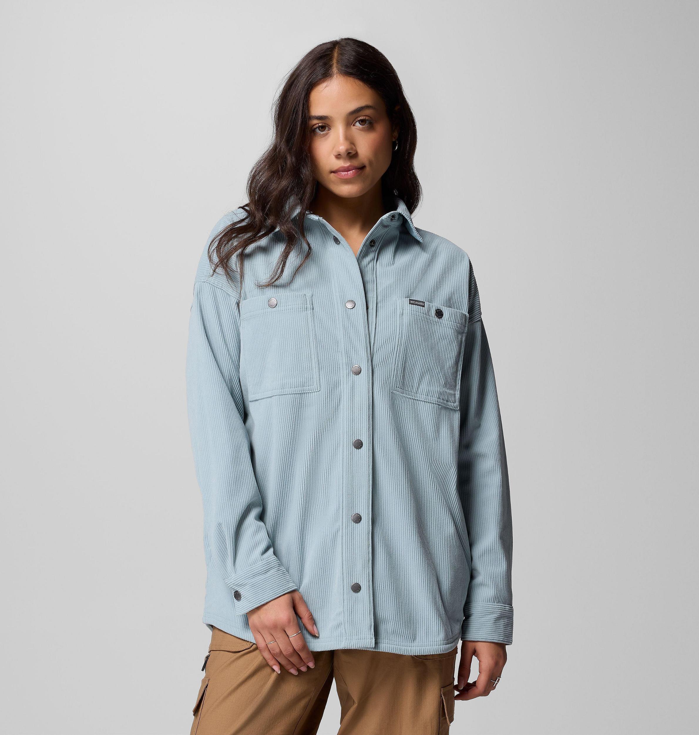 Columbia Womens Point Creek Corduroy Shirt Jacket- Product Image