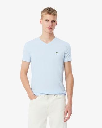 Men's Lightweight Pima Cotton V-Neck T-Shirt Product Image