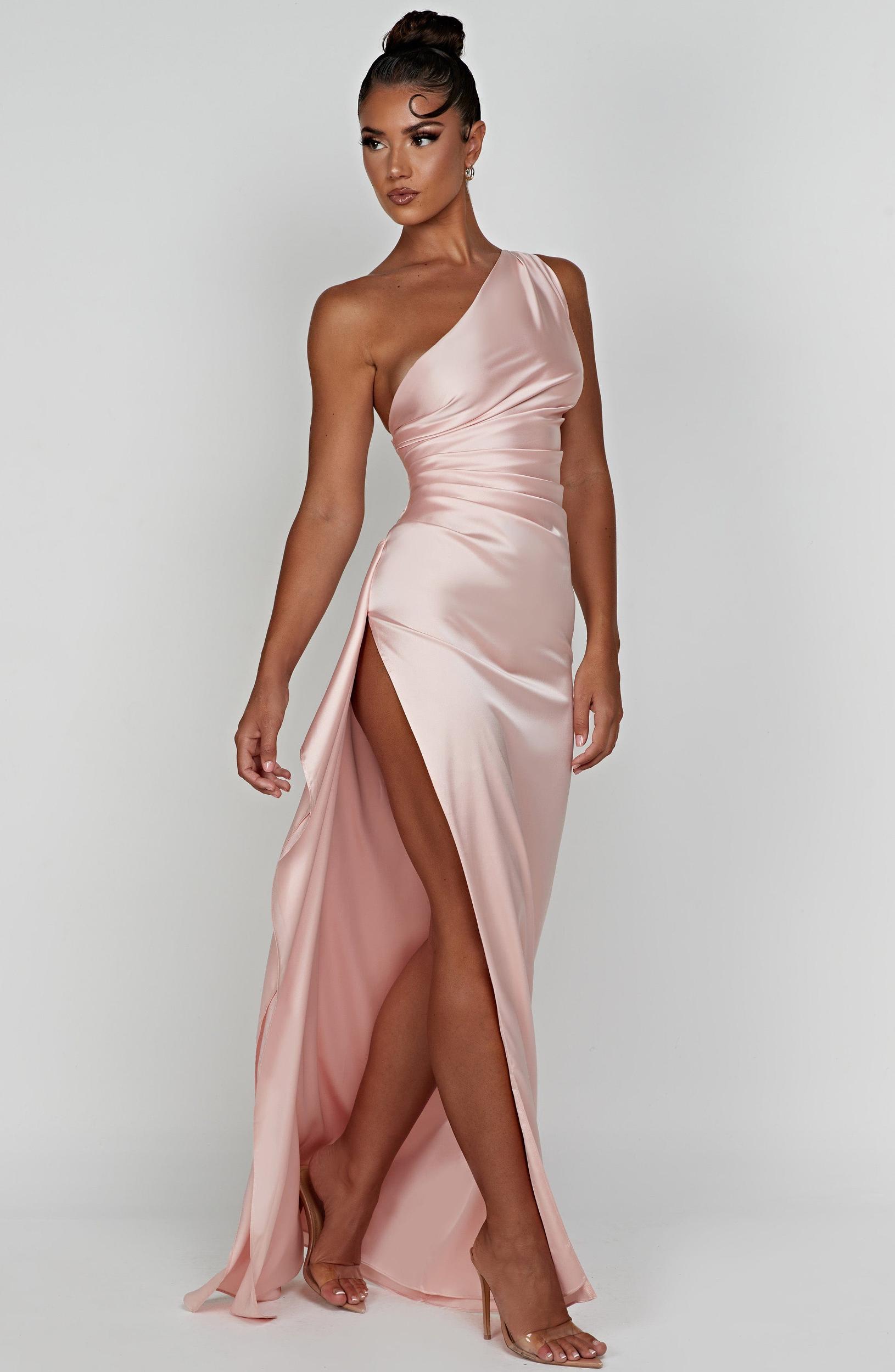 Ariel Maxi Dress - Blush Product Image