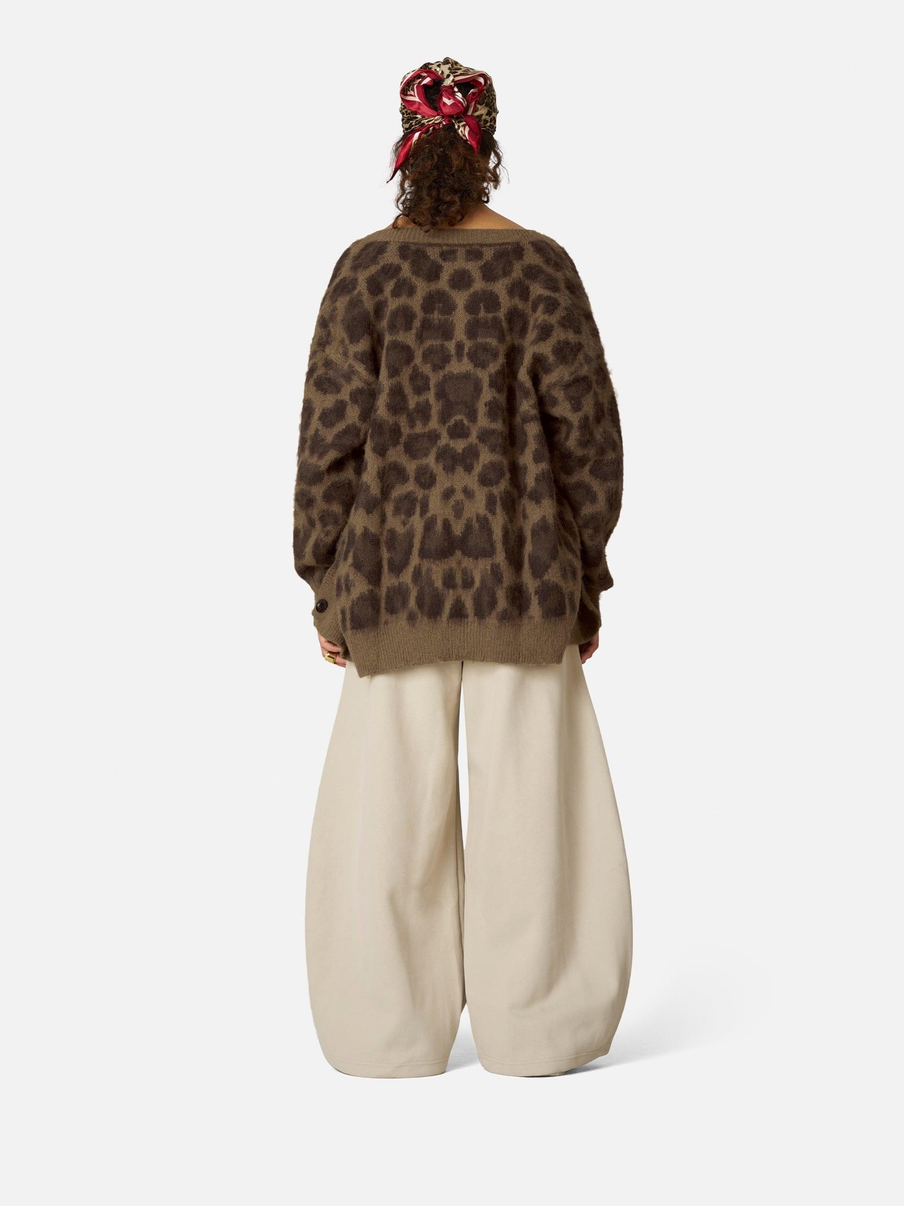 Aelfric Eden Leopard Graphic Cardigan Product Image