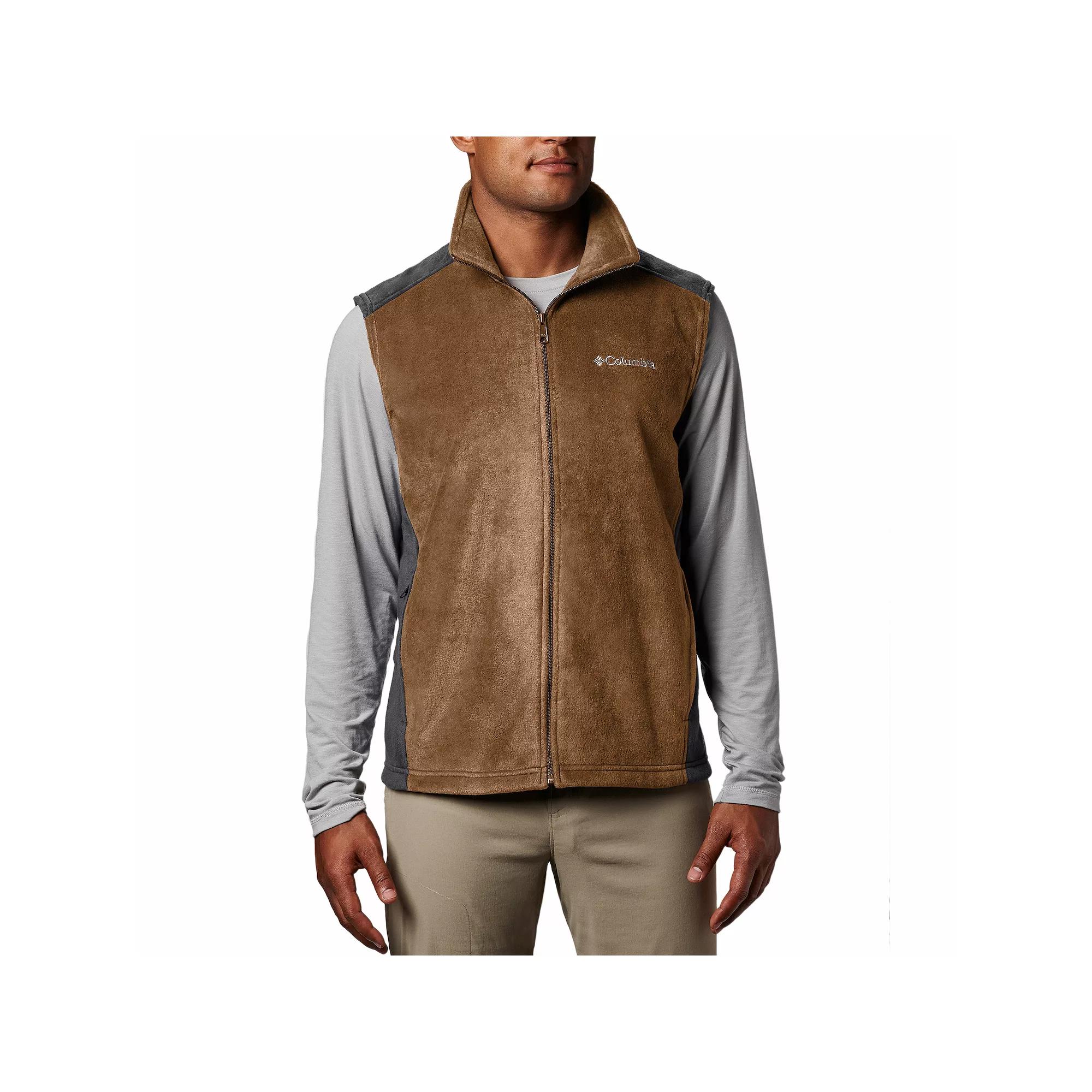 Men's Columbia Steens Mountain™ Fleece Vest, Size: Small, Delta Product Image