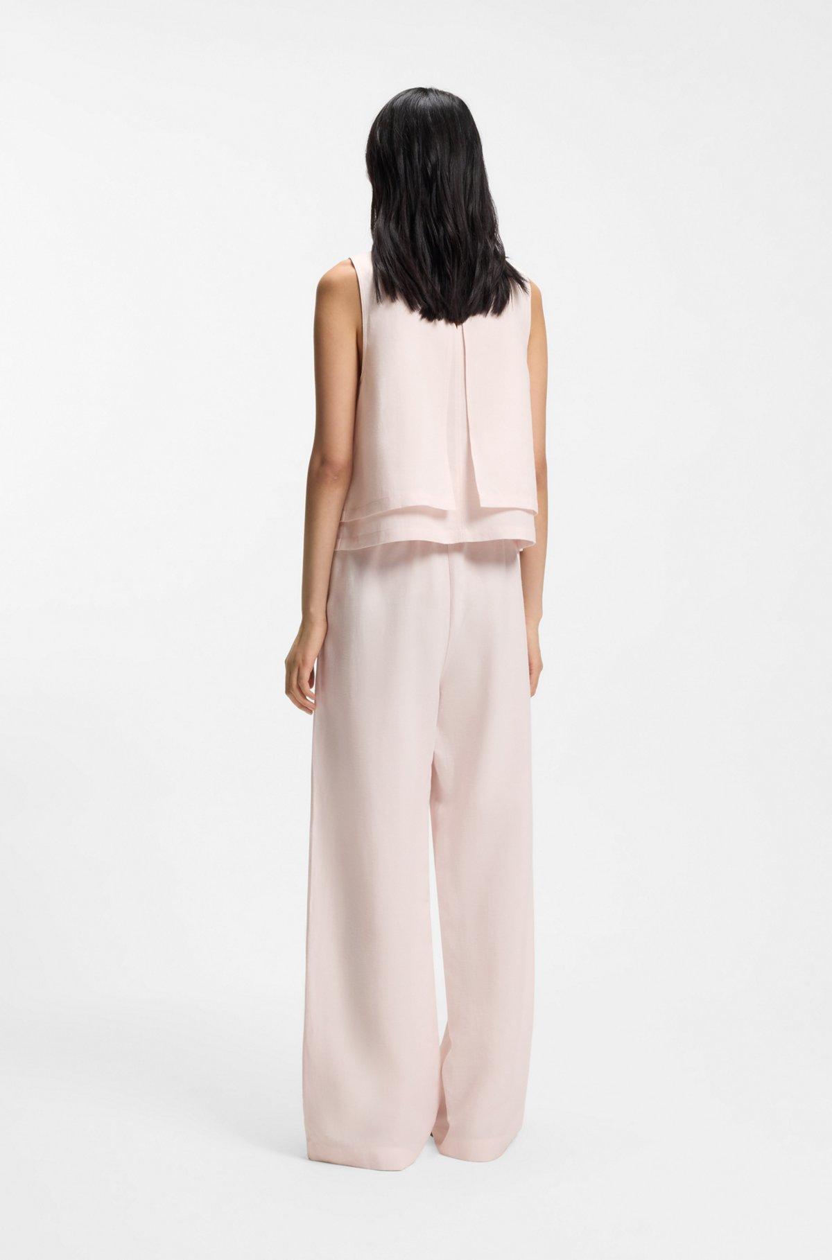 Layered top with open back Product Image