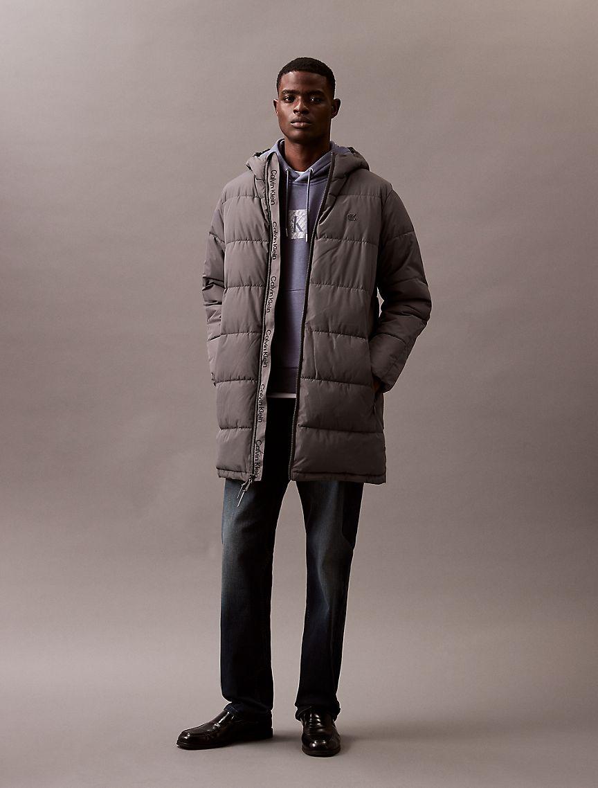 Heavyweight Hooded Long Puffer Coat Product Image