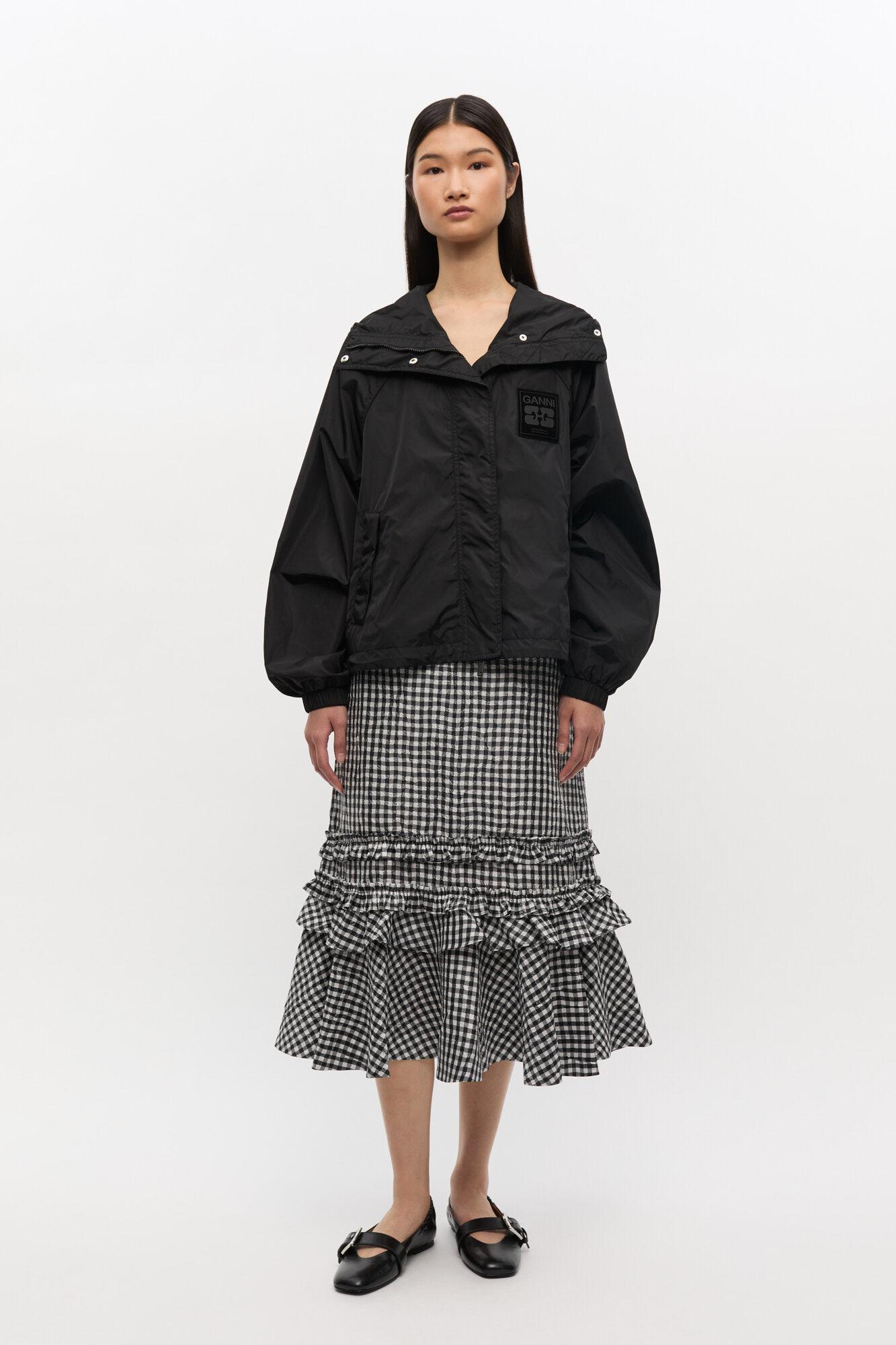 Black Buckle Strap Ballerinas Product Image