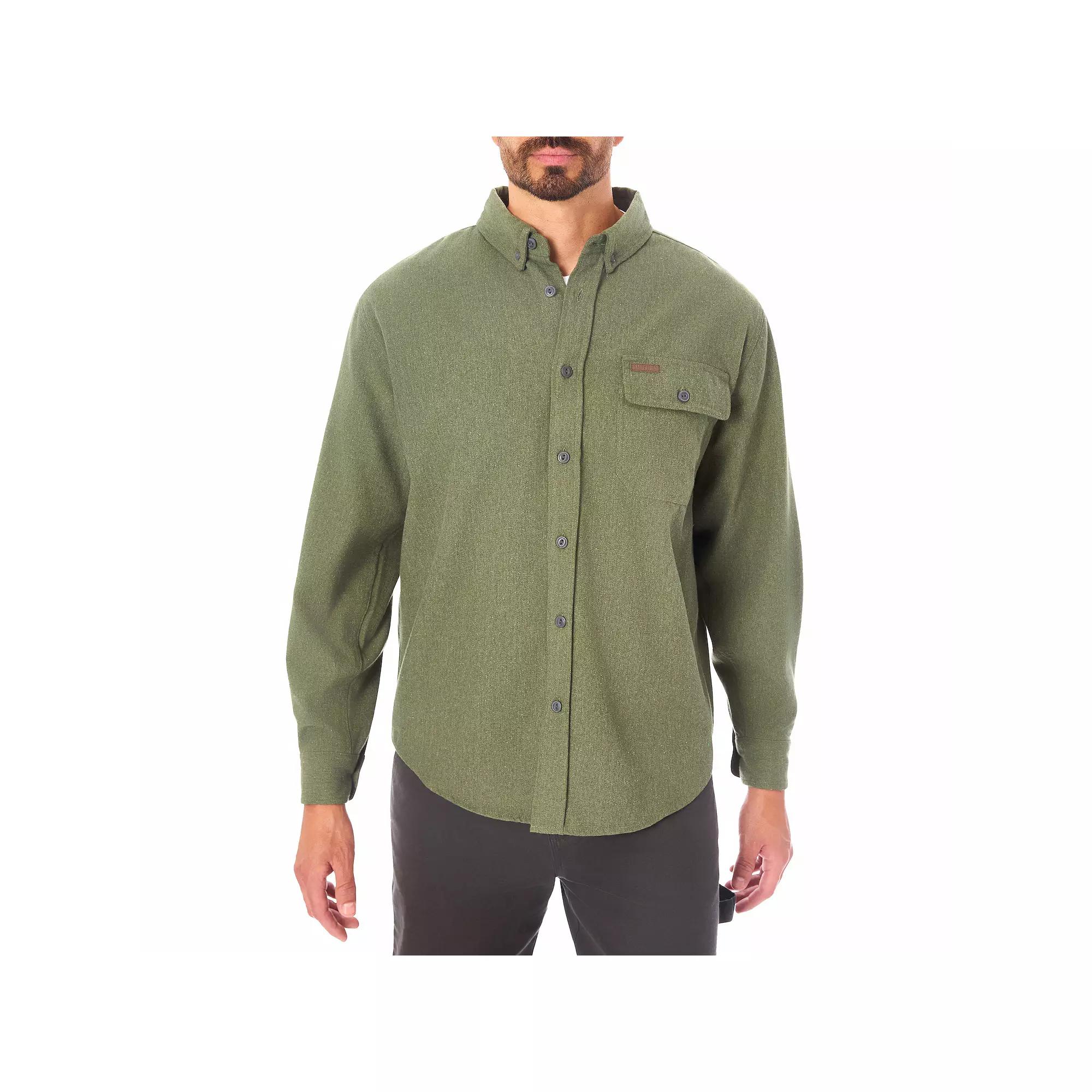 Men's Smith's Workwear Extra Heavyweight Chamois Flannel Shirt,  Product Image