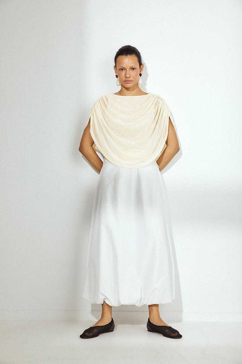 Draped Cape Top Product Image