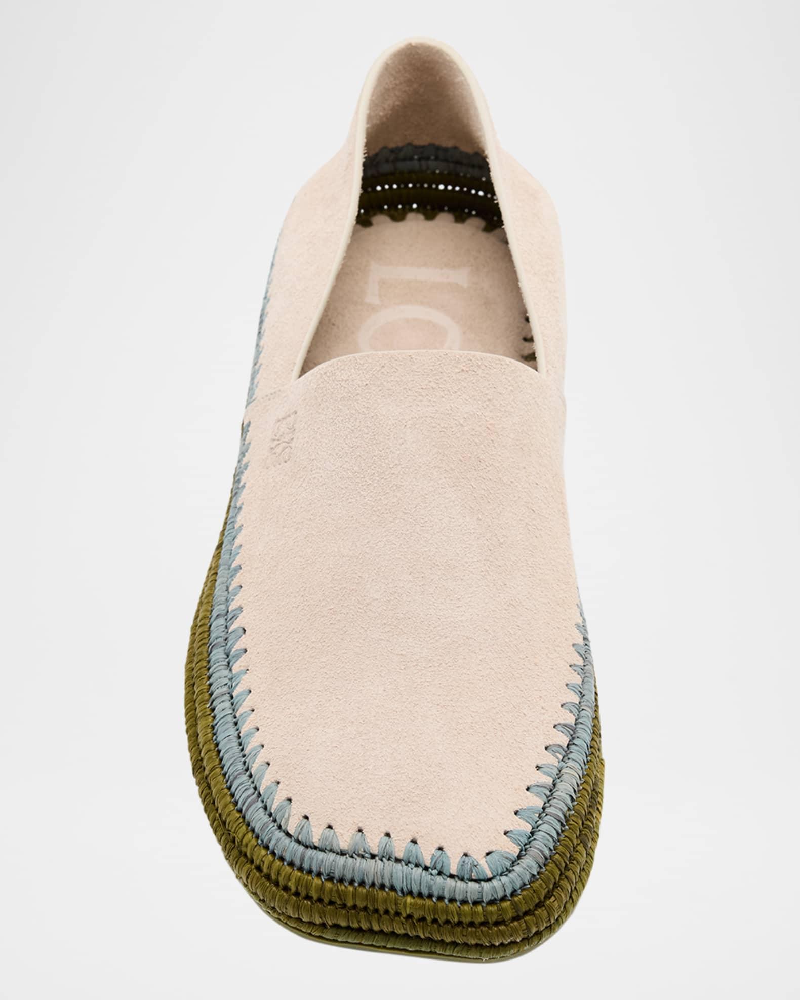 Men's Rio Suede and Raffia Espadrilles Product Image