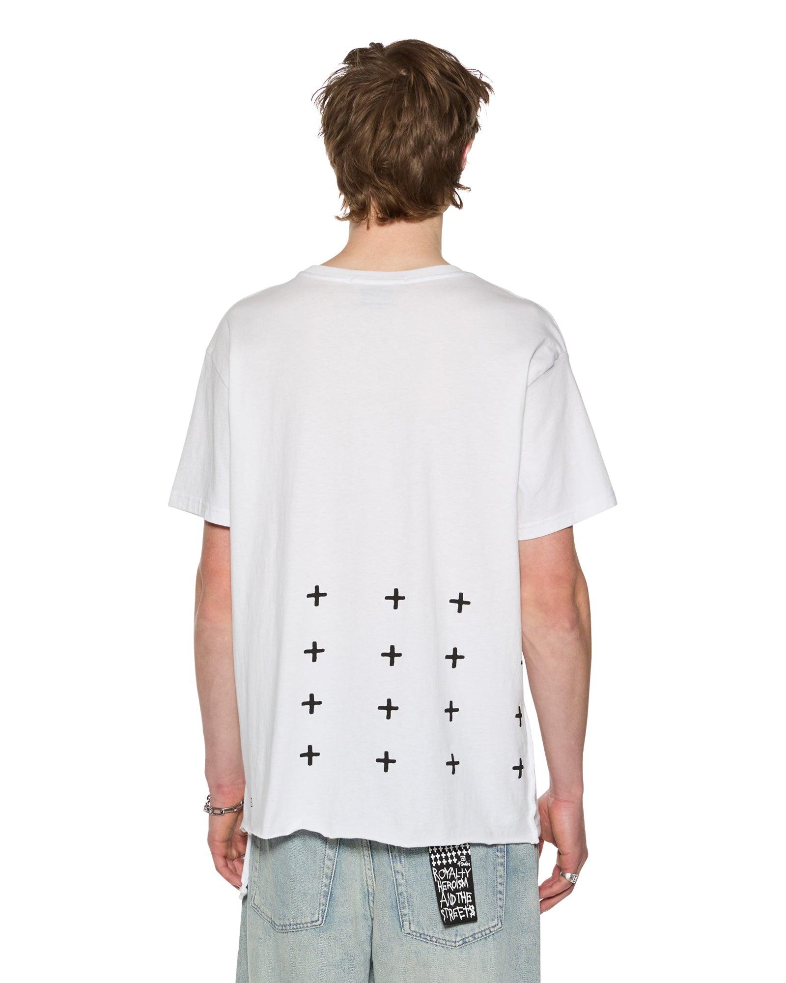 ALL DAY BIGGIE SS TEE WHITE Male Product Image