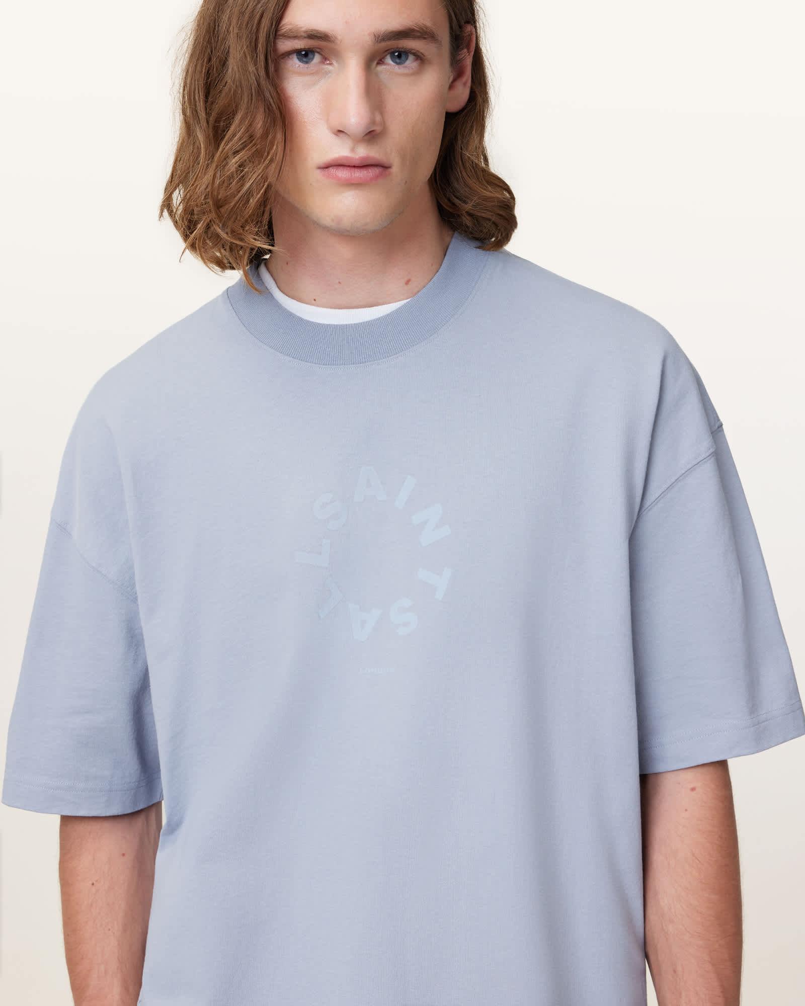 Tierra Oversized Crew Neck Logo T-Shirt Product Image
