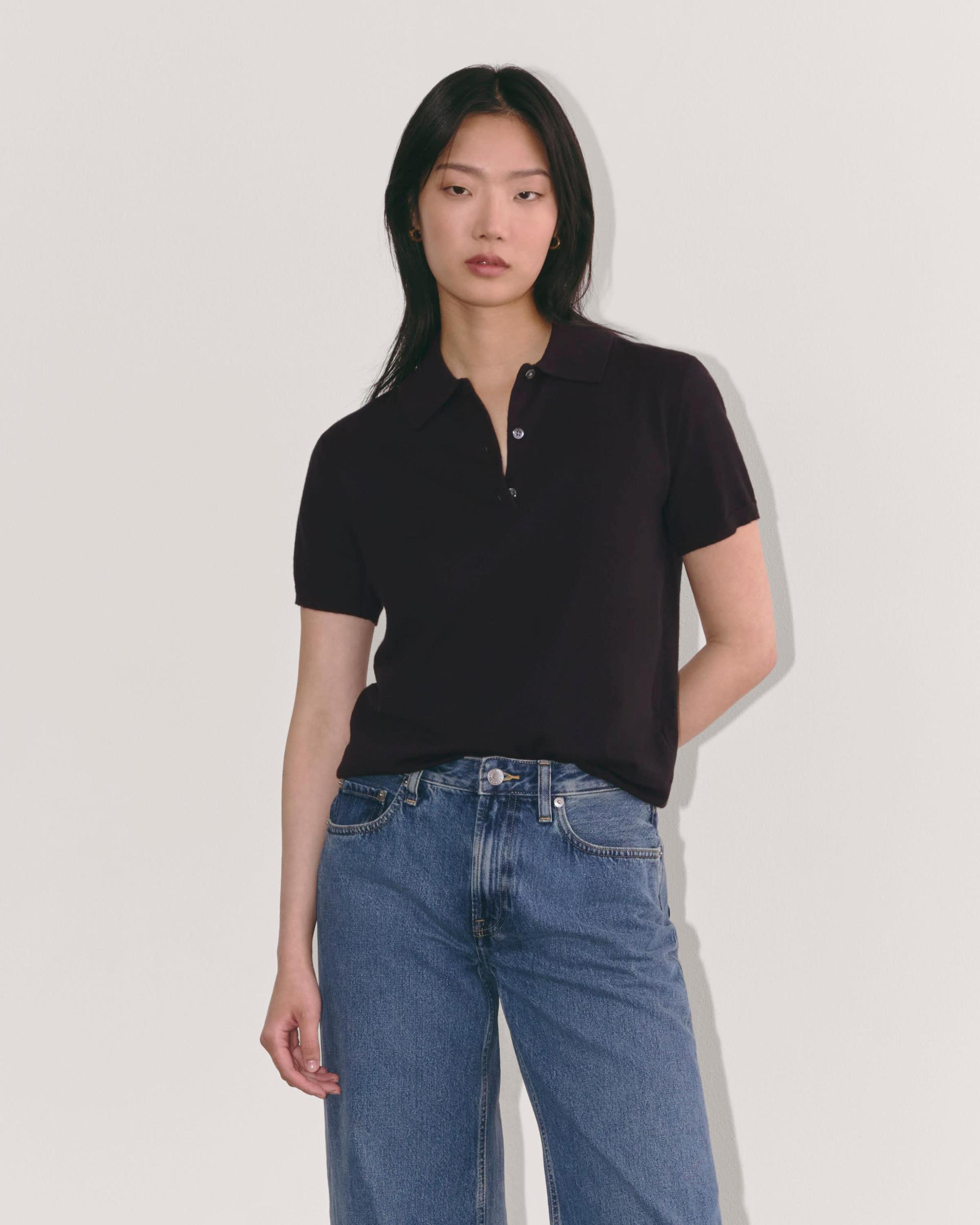 Womens Polo in Cotton Cashmere Sweater by Everlane Product Image