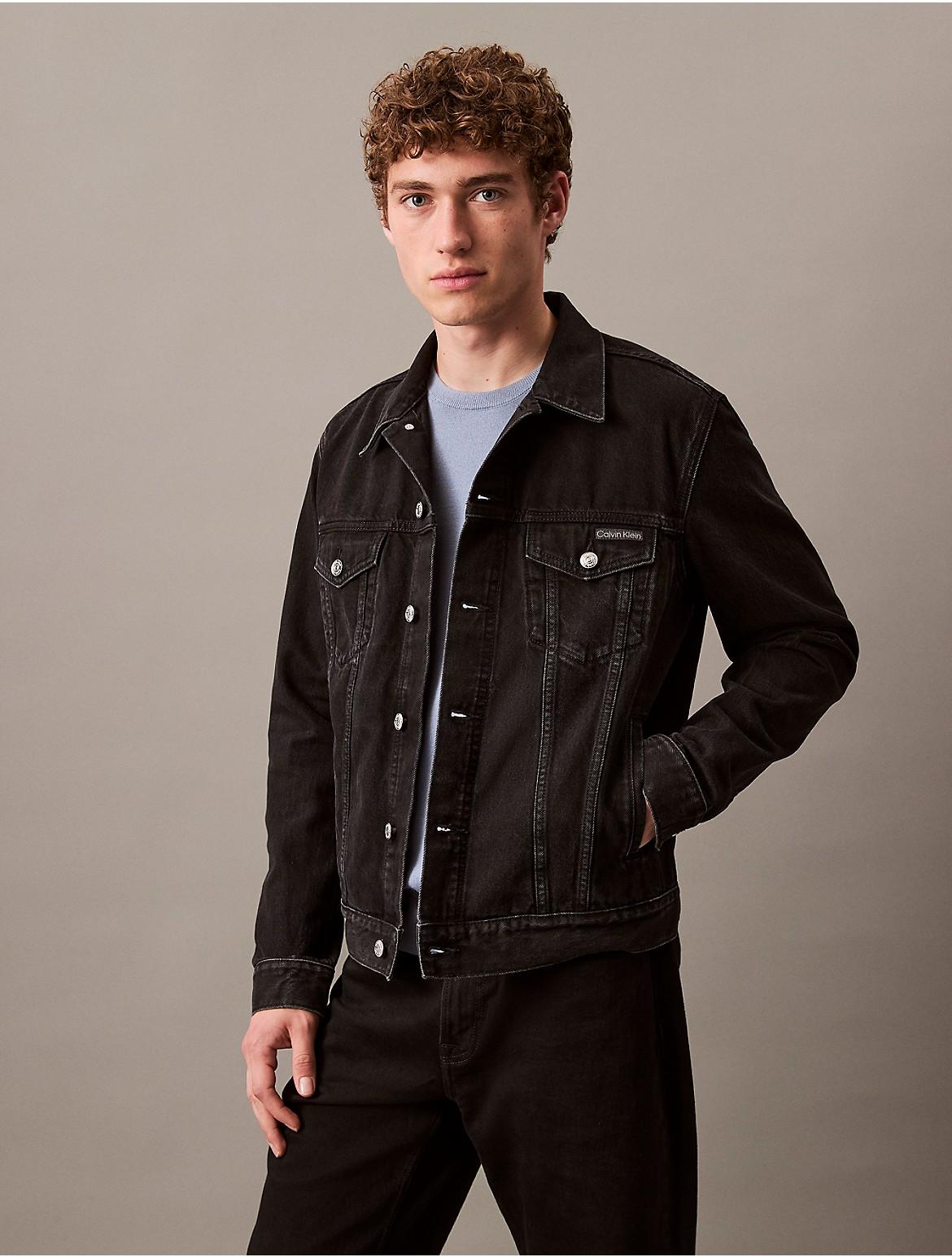 Calvin Klein Mens Classic Trucker Jacket Product Image