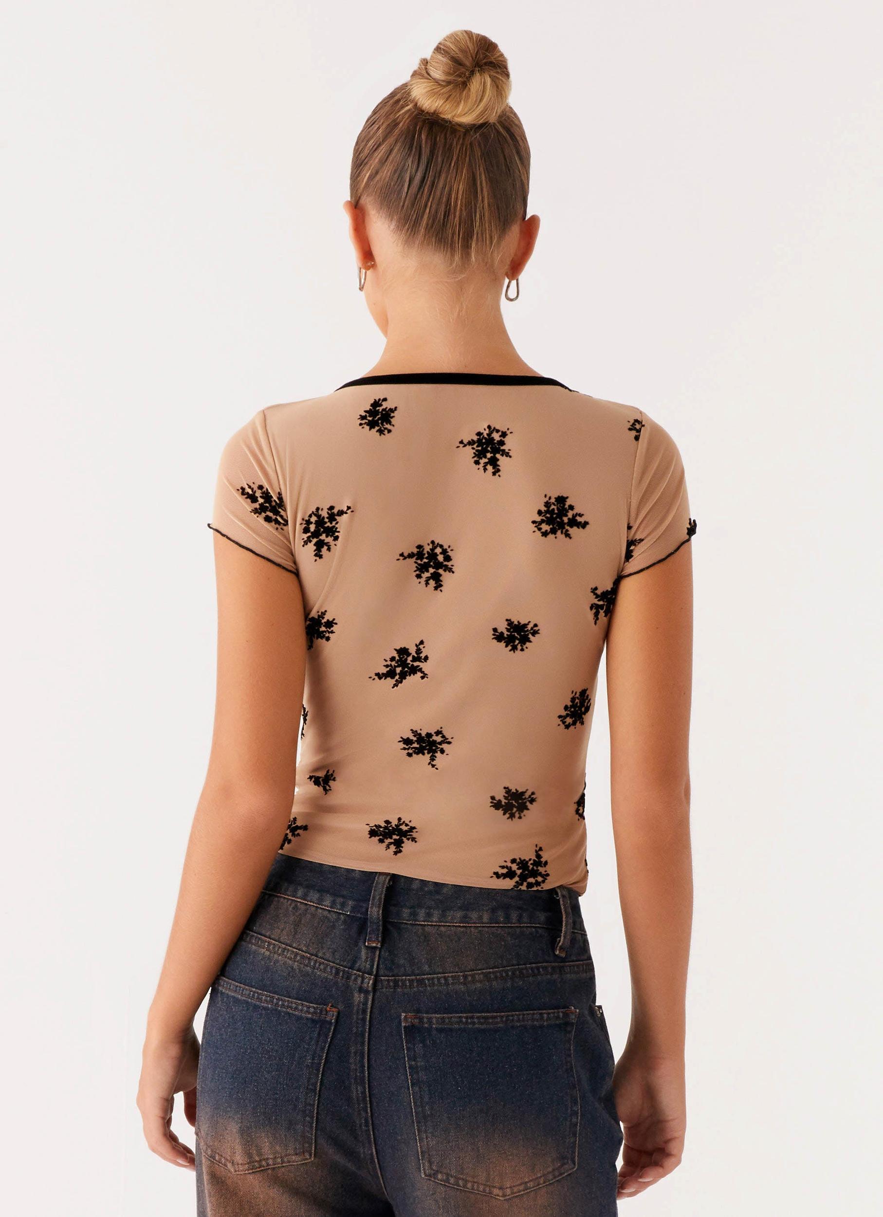 Rocca Top - Nude Product Image