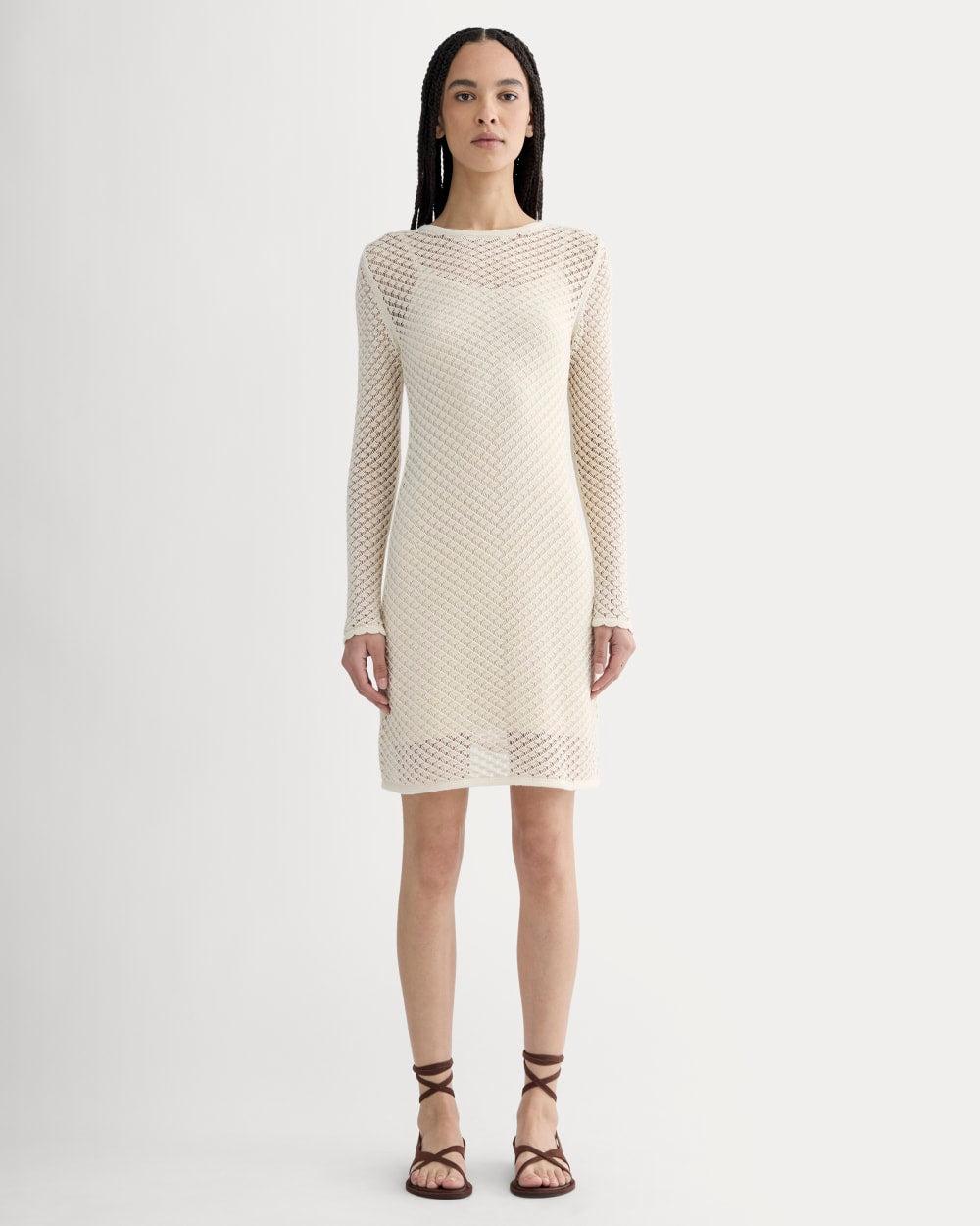 Womens Lace Knit Mini Dress by Everlane Product Image