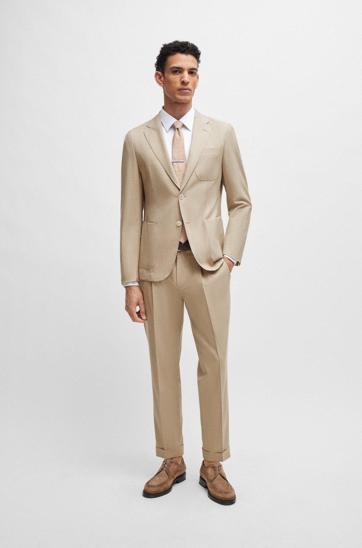 Slim-fit shirt in poplin with stretch Product Image