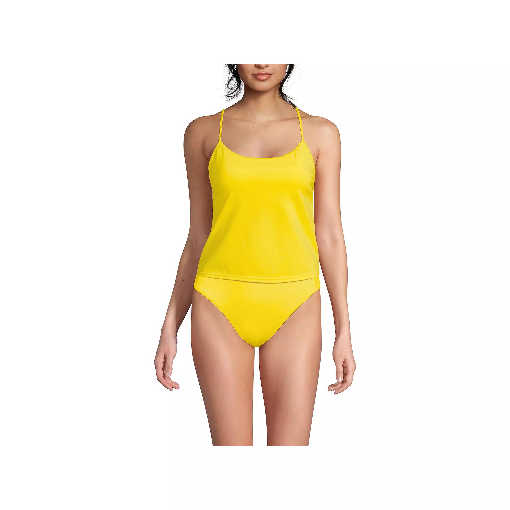 Women's Lands' End Tugless QuickDry Adjustable Strappy Back Swim Top,  Product Image