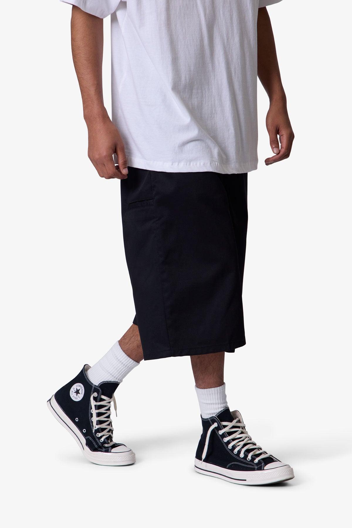 Ultra Baggy Work Shorts - Black Product Image