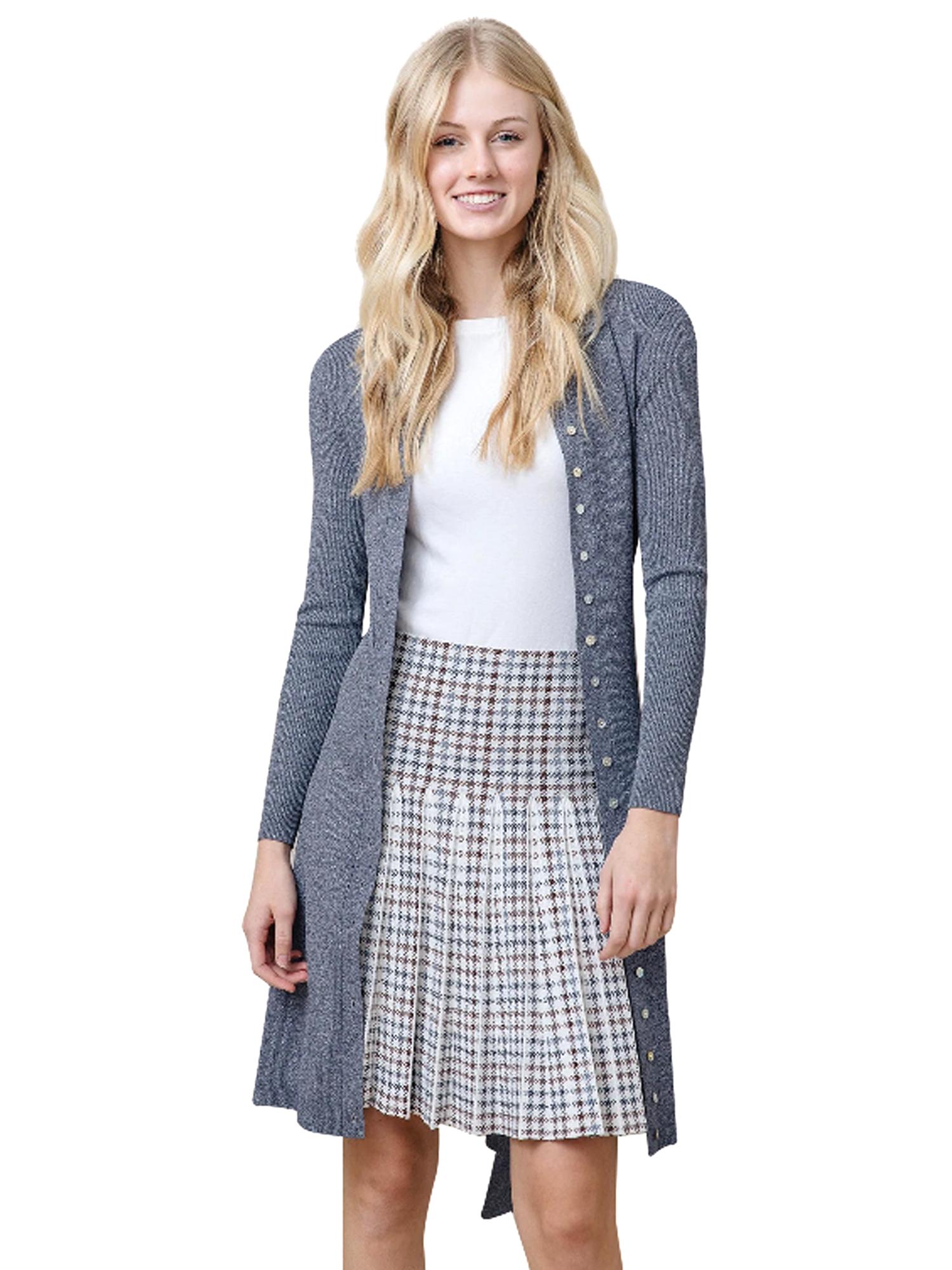 Apparalel Knit Pleat Infinity Skirt (New Colors) Product Image