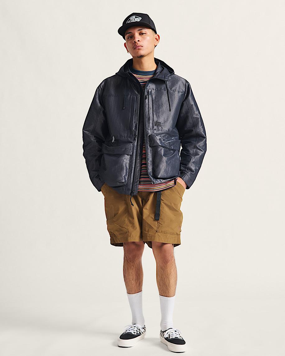 Premium Authentic Checkerboard Shoe in Asphalt Grey| Vans US Product Image