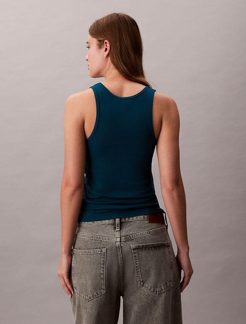 Cotton Contour Rib Tank Product Image