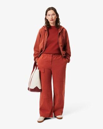 Oversized Cotton Canvas Pants Product Image