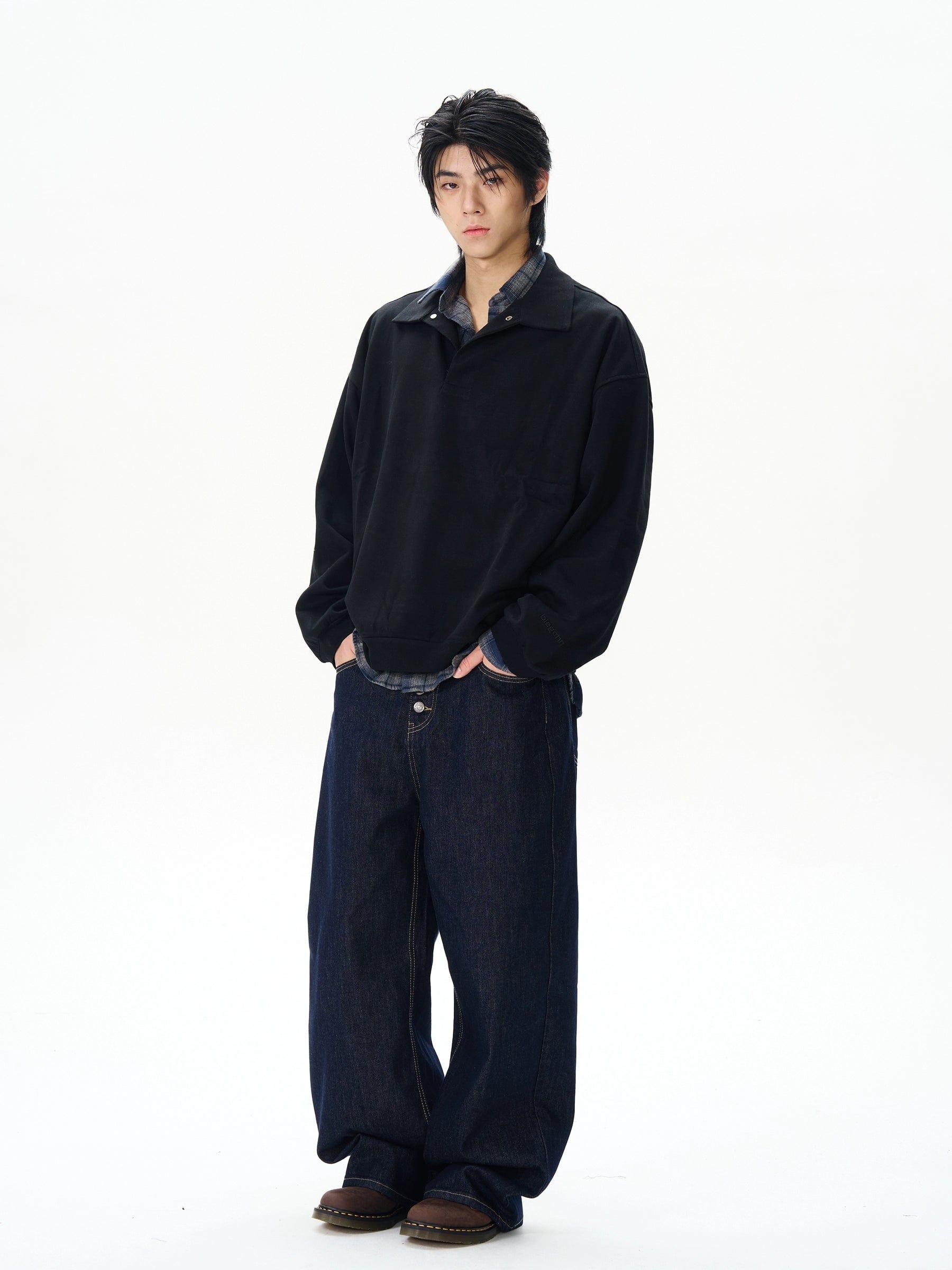 RT No. 12147 POLO PULLOVER SWEATER Product Image