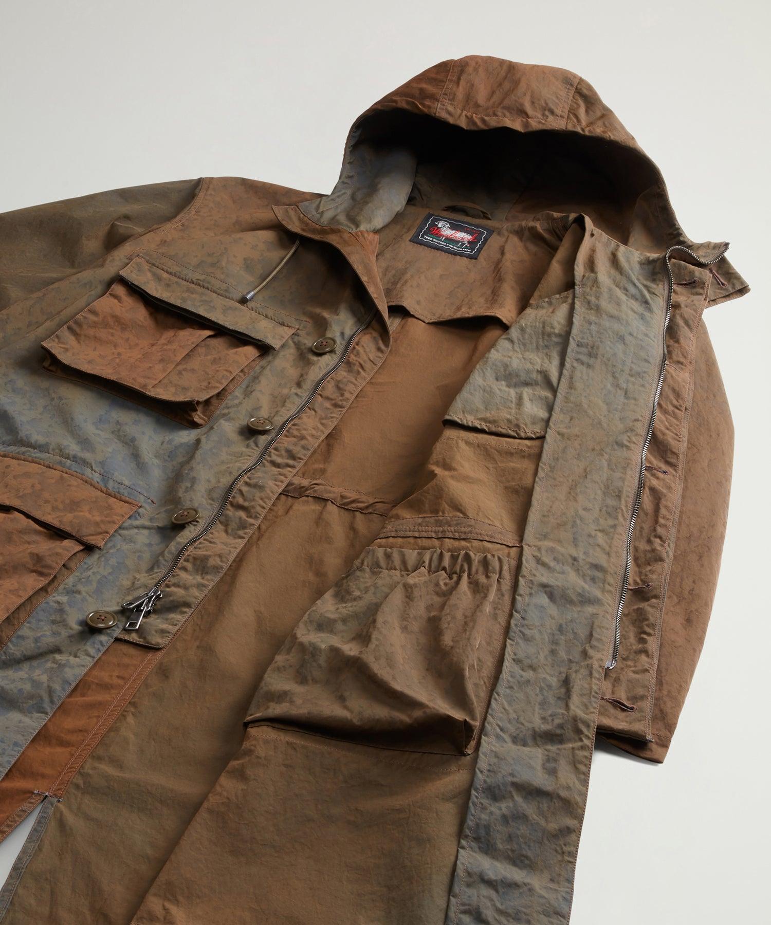 Todd Snyder x Woolrich Fishtail Parka in Ecru Olive Product Image