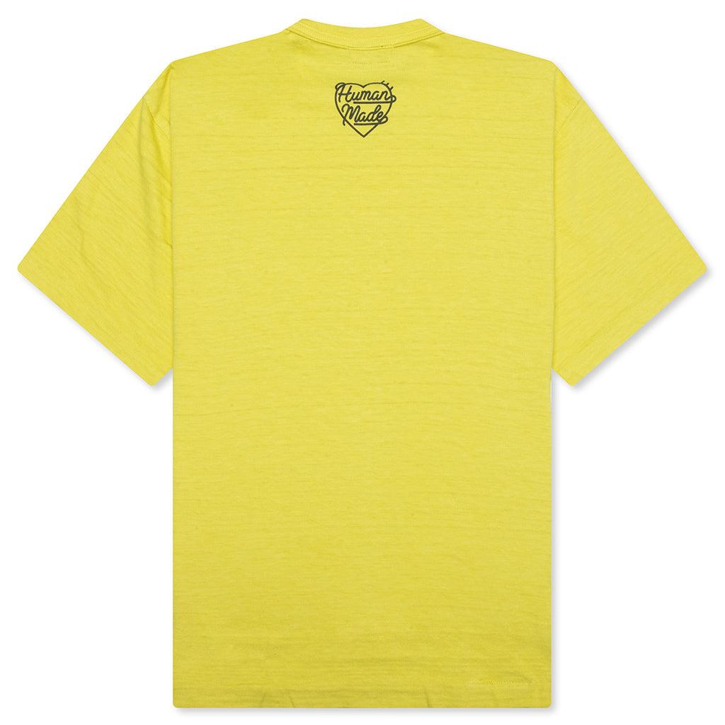 Color T-Shirt - Yellow Male Product Image
