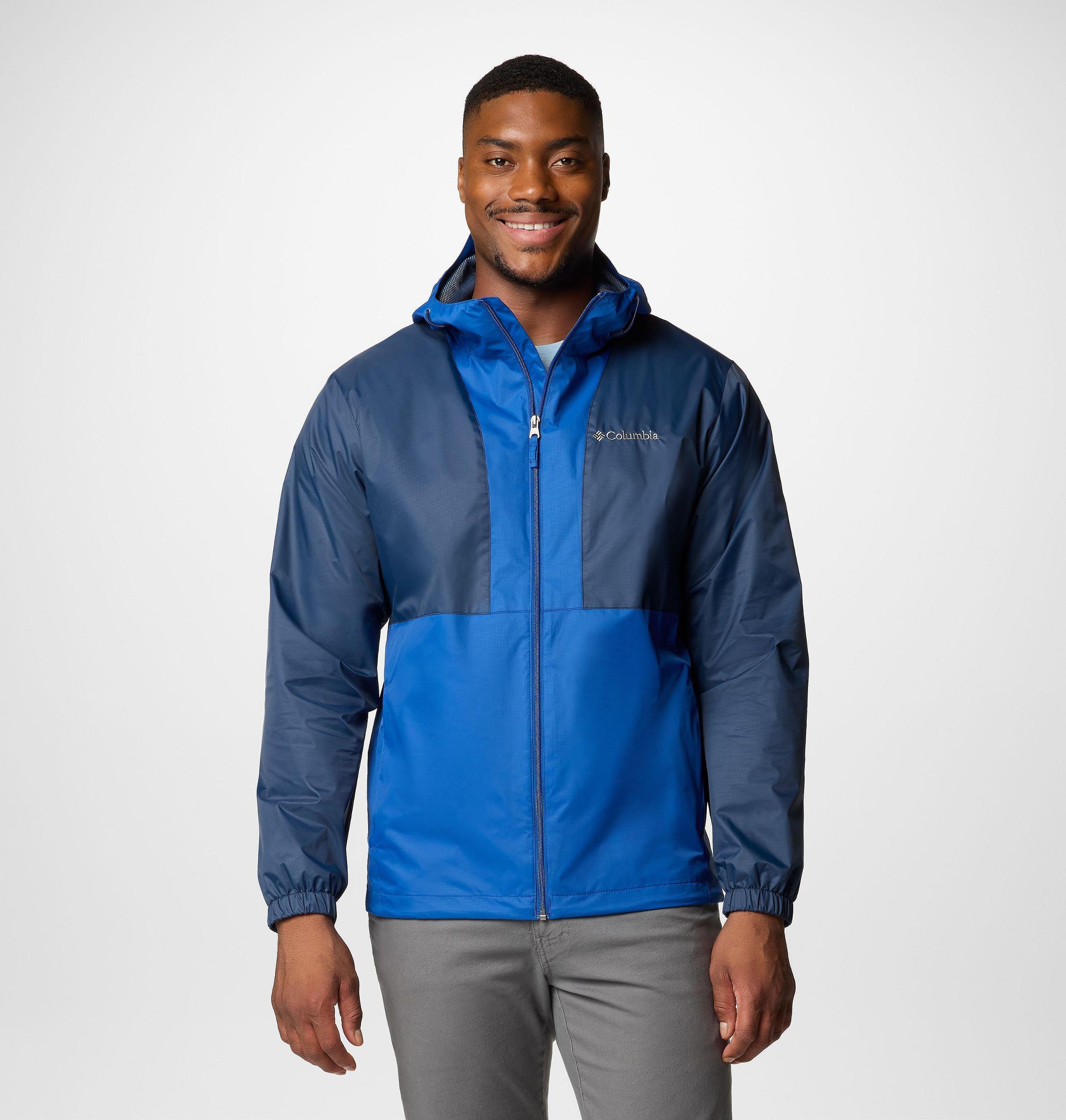 Columbia Mens Glenbrook Bend Rain Jacket - Tall- Product Image