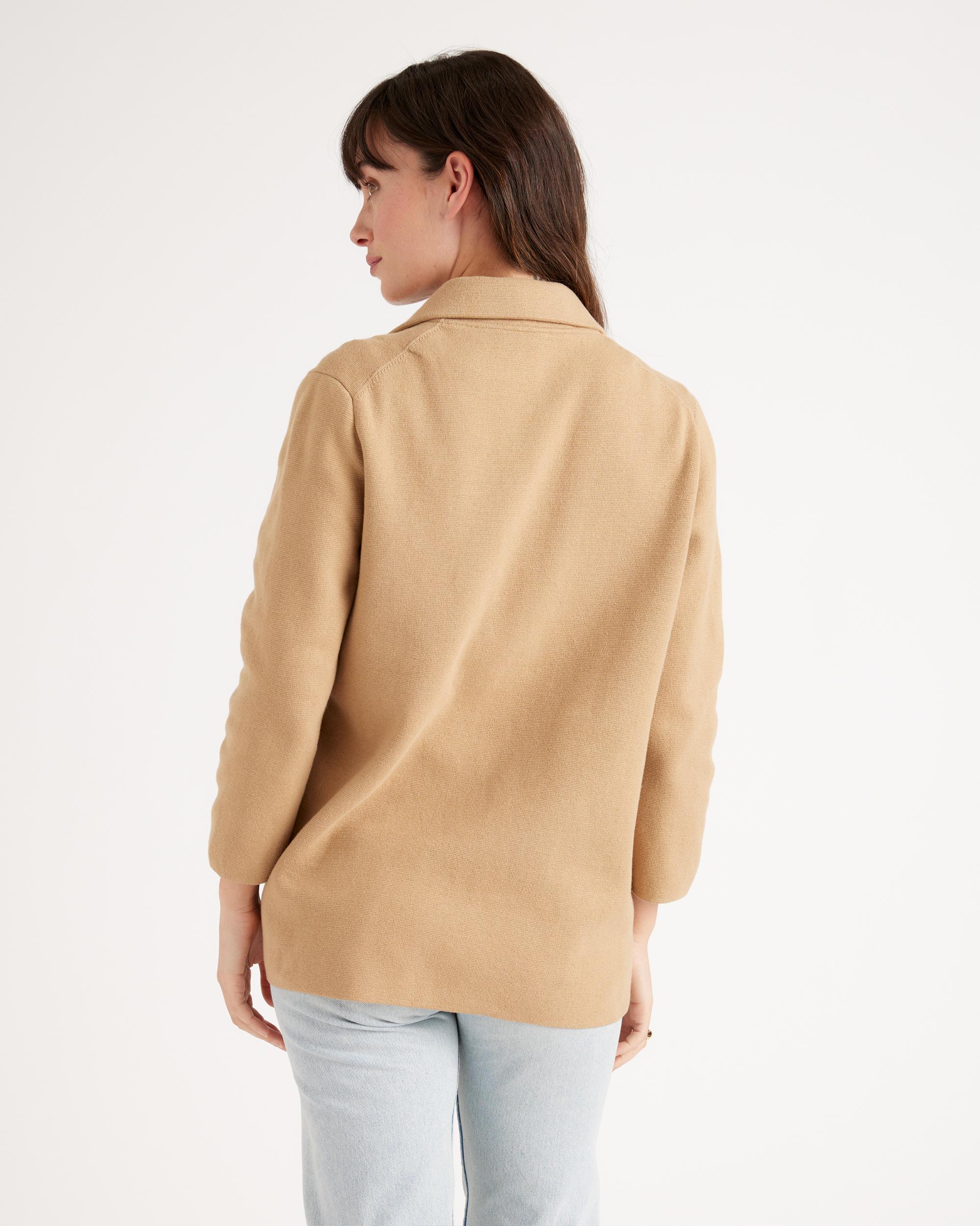 Quince | Women's Knit Blazer Organic Cotton Product Image