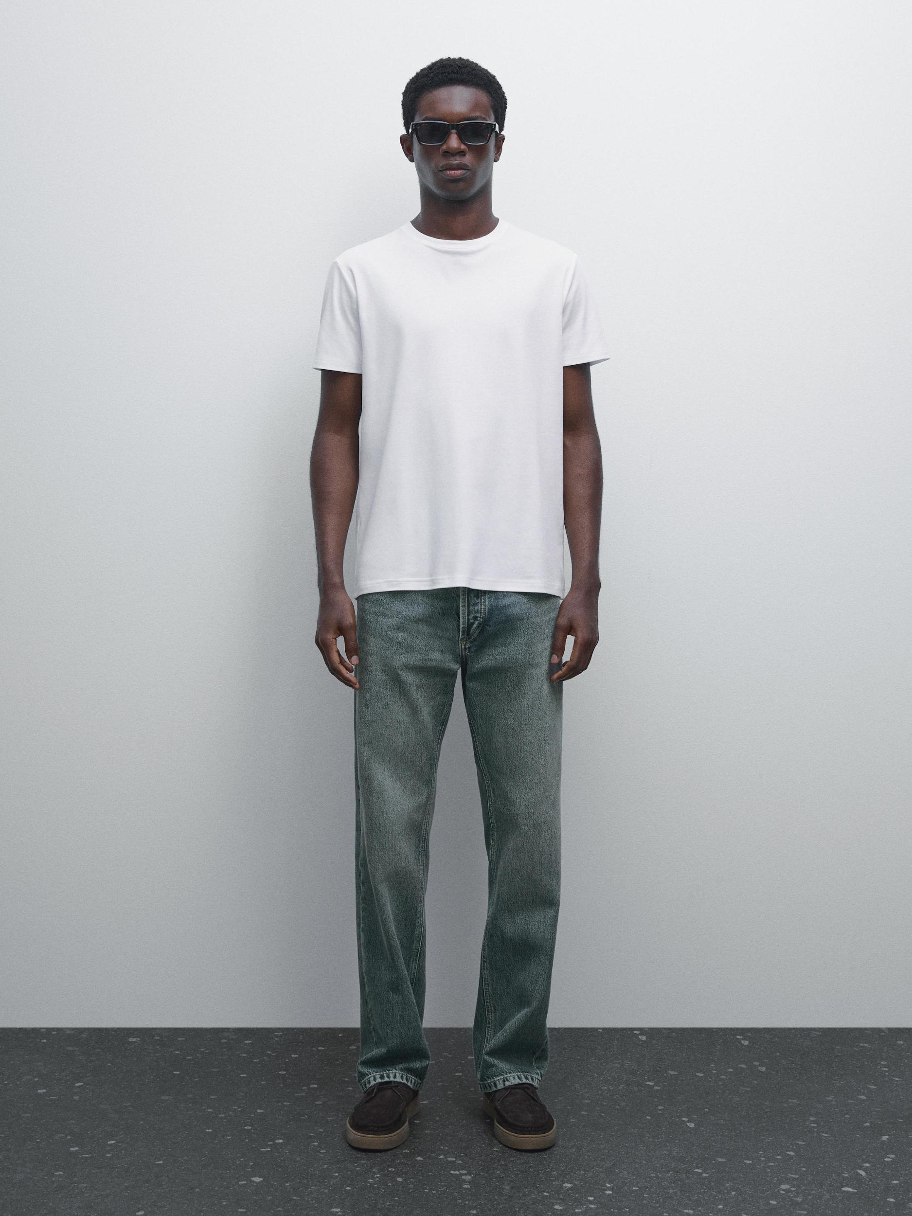 100% mercerised cotton T-shirt Product Image