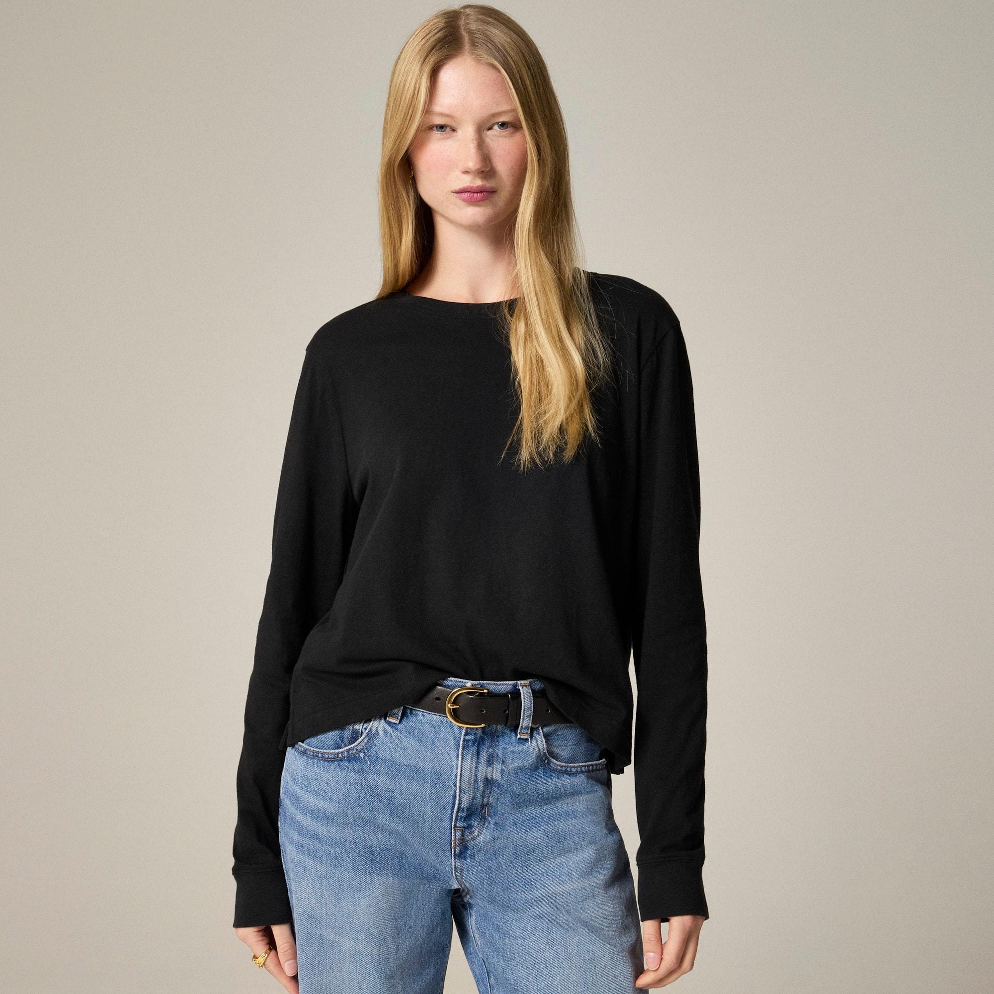 Vintage jersey long-sleeve T-shirt Product Image