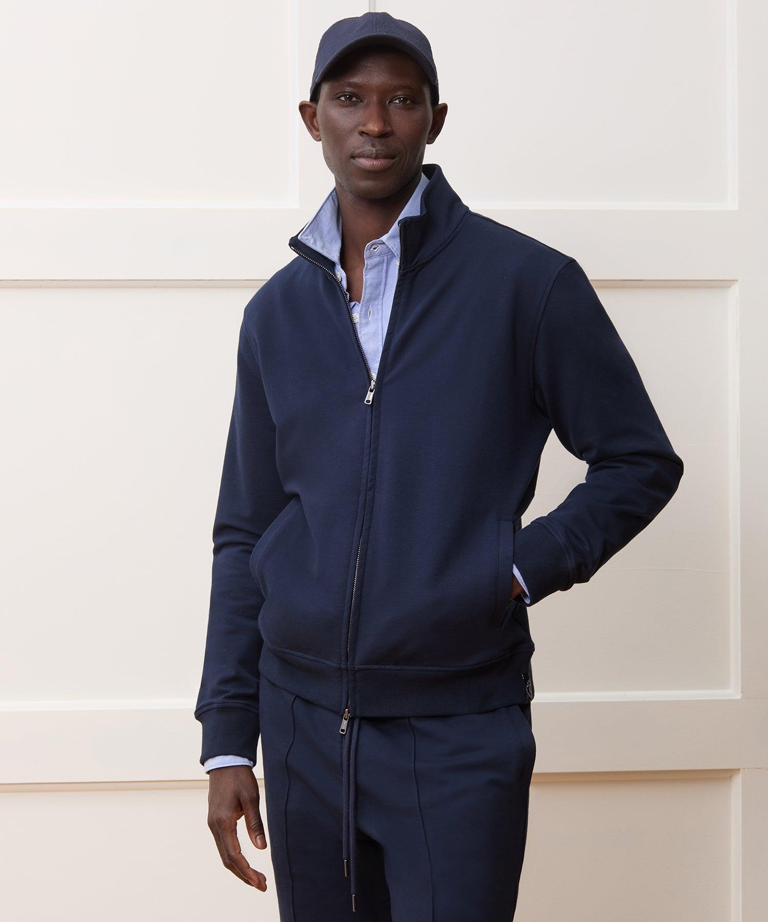 Travel Terry Full-Zip Track Jacket Product Image