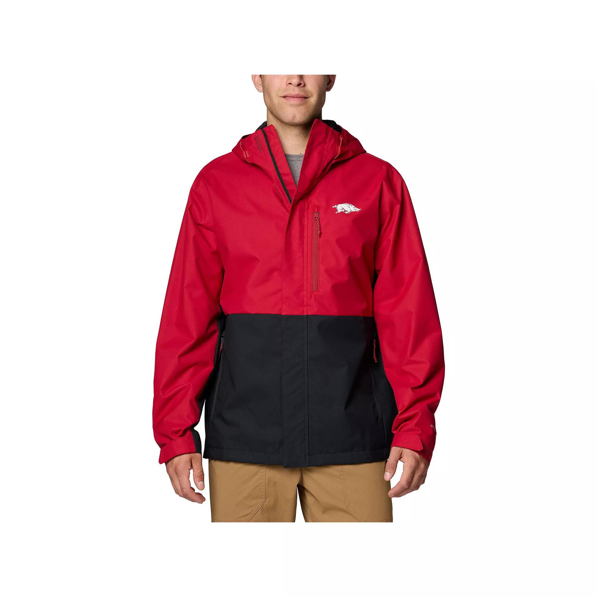 Men's Columbia Cardinal Arkansas Razorbacks Field Bound Omni-Tech™ Full-Zip Jacket,  Product Image