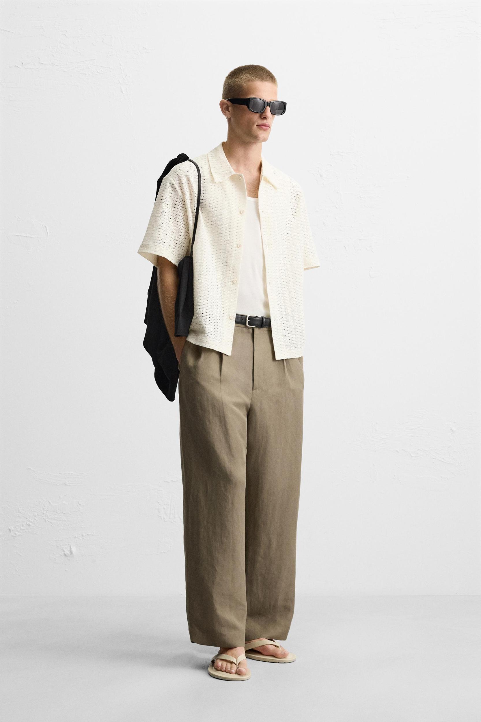 GEOMETRIC JACQUARD SHIRT Product Image