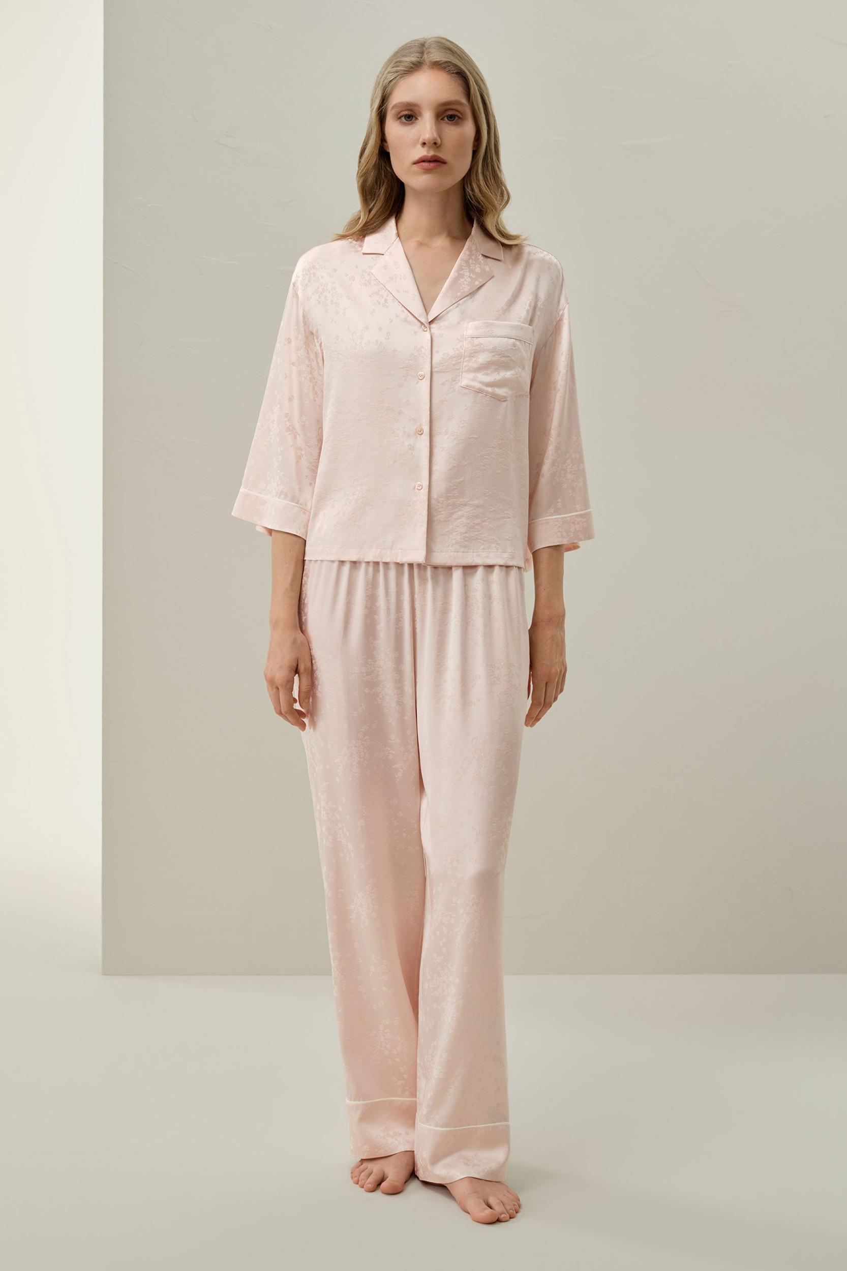 YING Jacquard Pajama Set Product Image