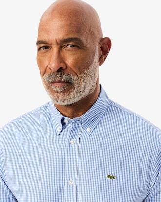 Regular Fit Checked Cotton Shirt Product Image