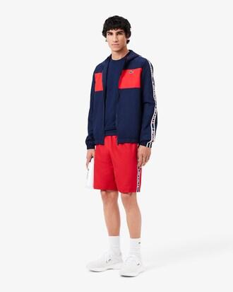 Tennis Logo Stripe Shorts Product Image