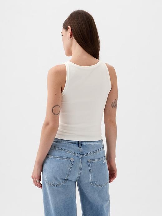 Modern Cropped Tank Top Product Image