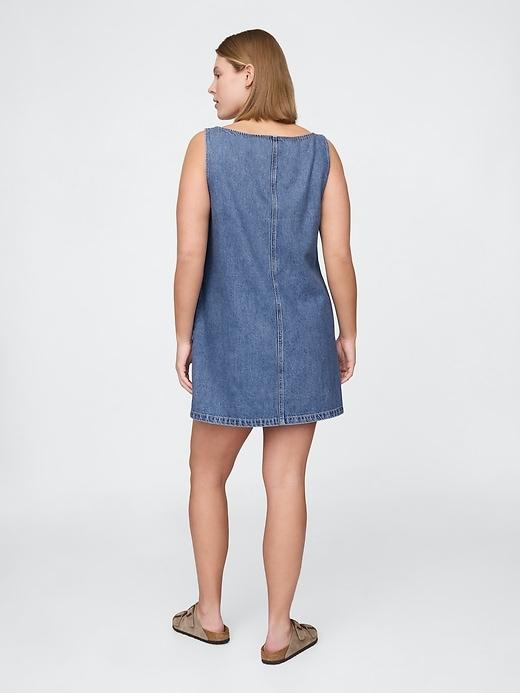 UltraSoft Denim Mini Dress Product Image
