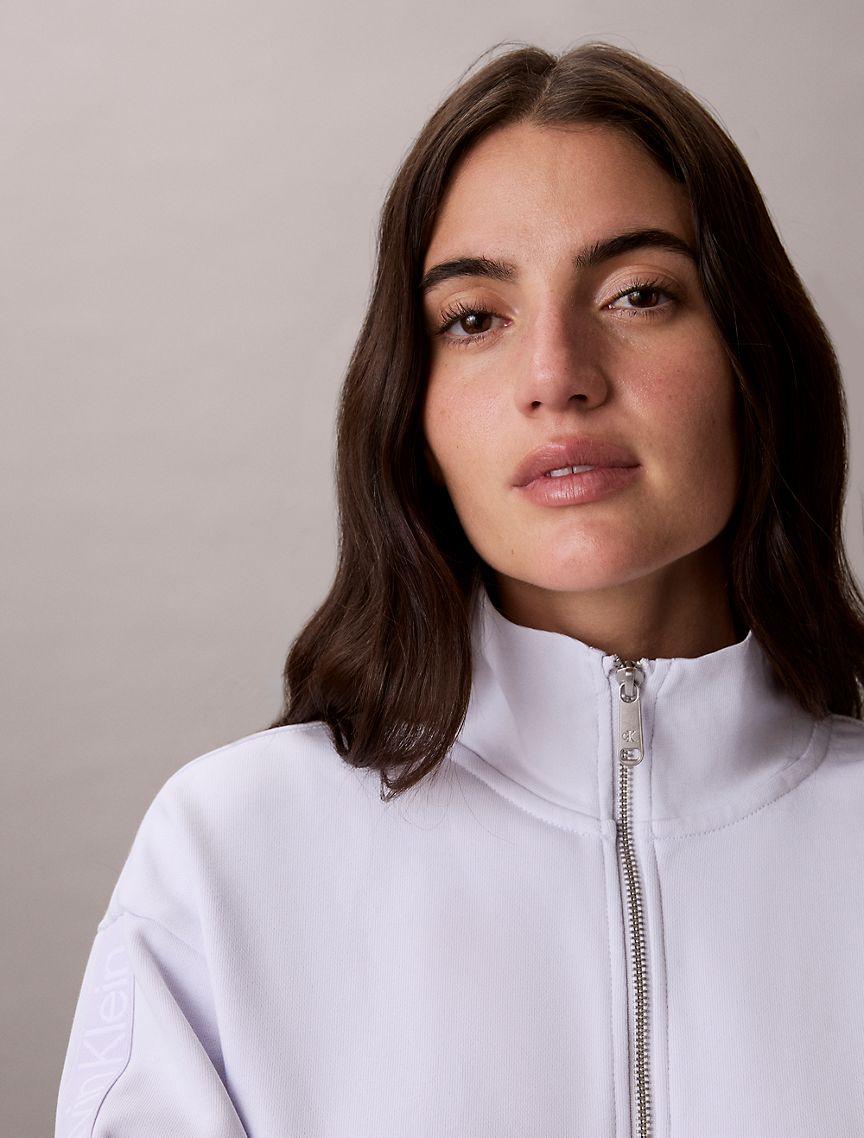 Logo Tape Full Zip Sweatshirt Product Image