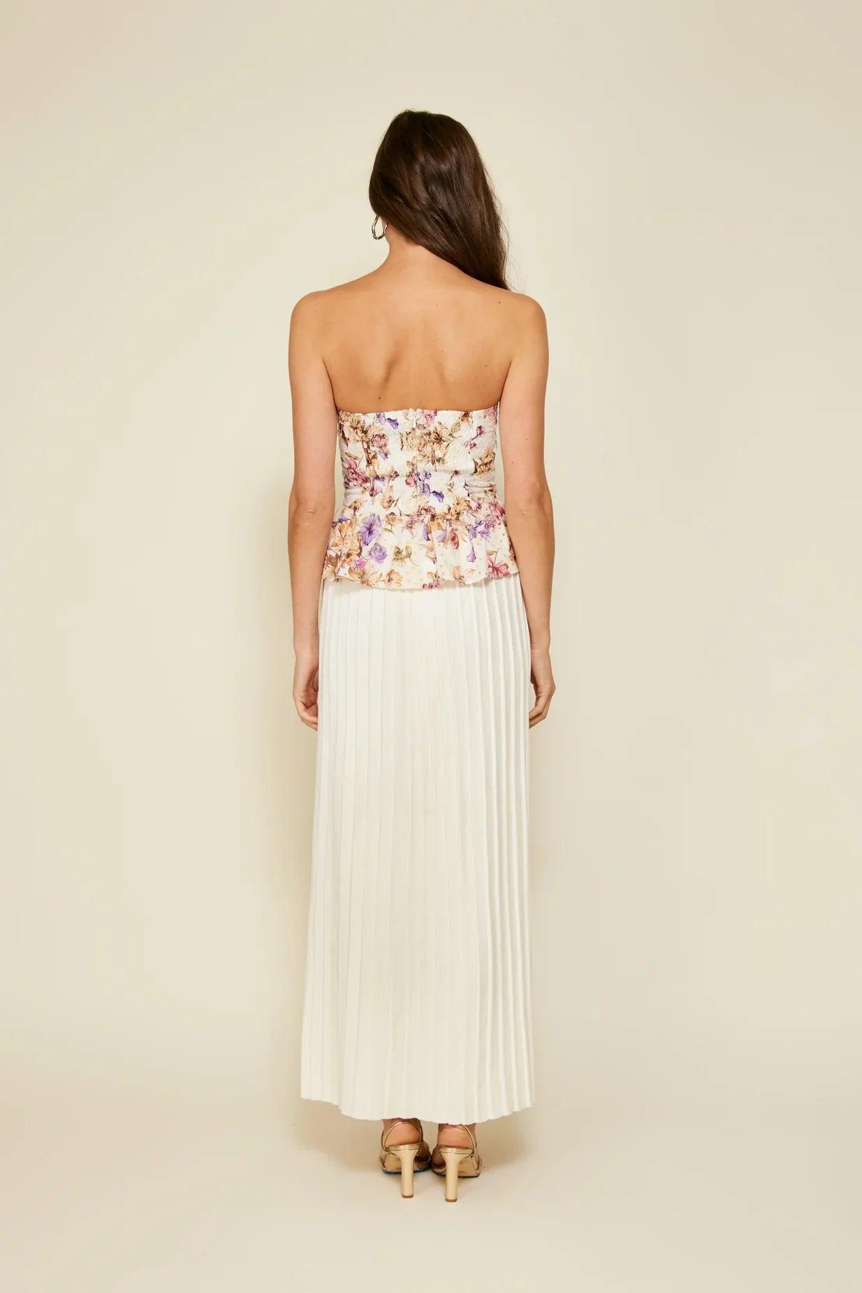 FINAL SALE Line & Dot | Floret Top Product Image