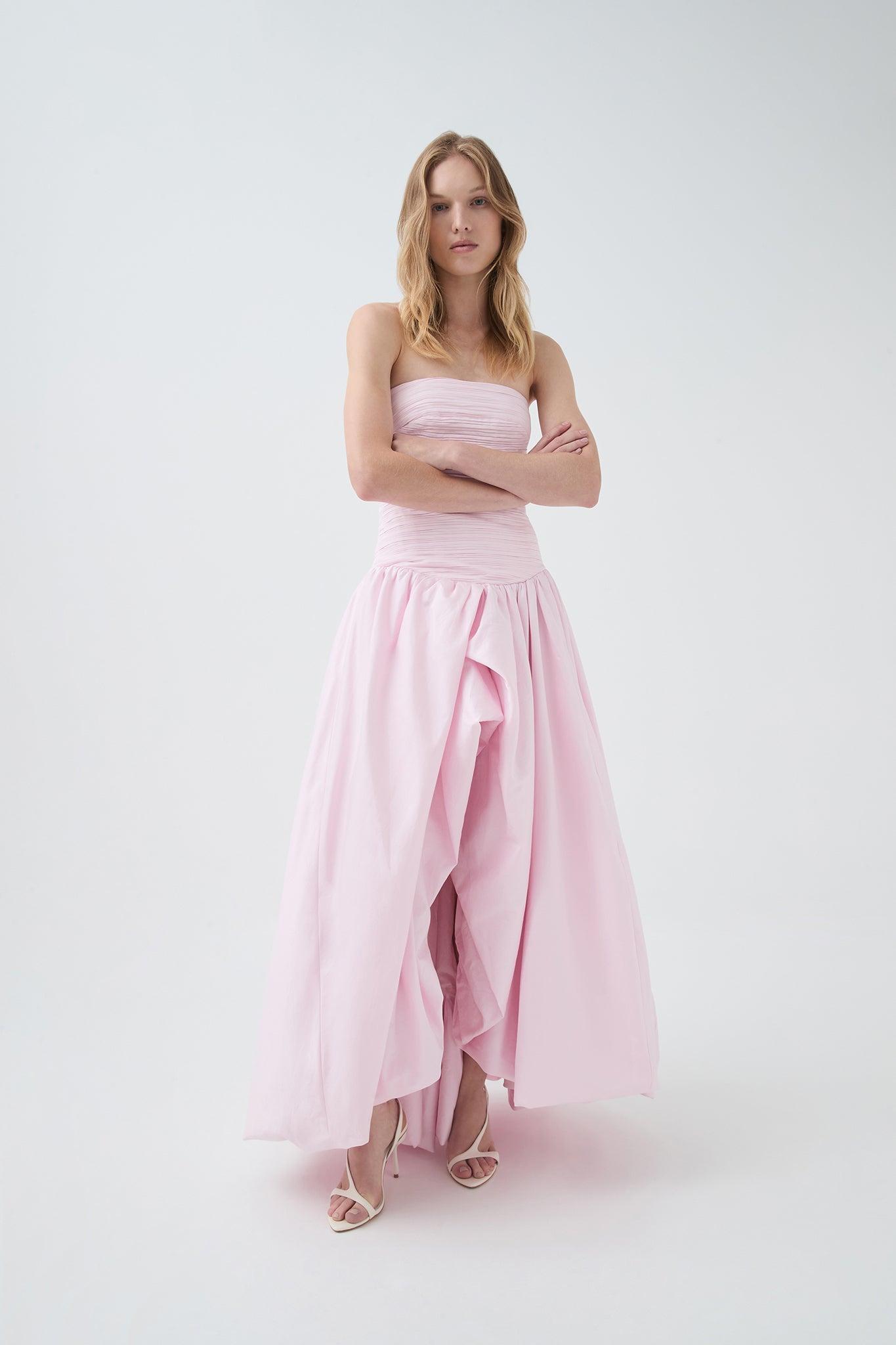 Violette Bubble Hem Maxi Dress Product Image
