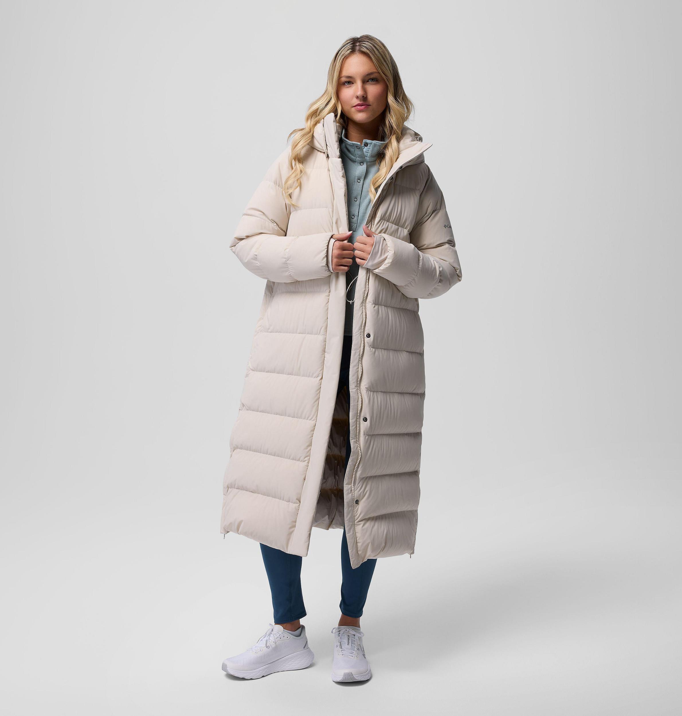 Columbia Womens Amaze Puff Long Hooded Jacket- Product Image