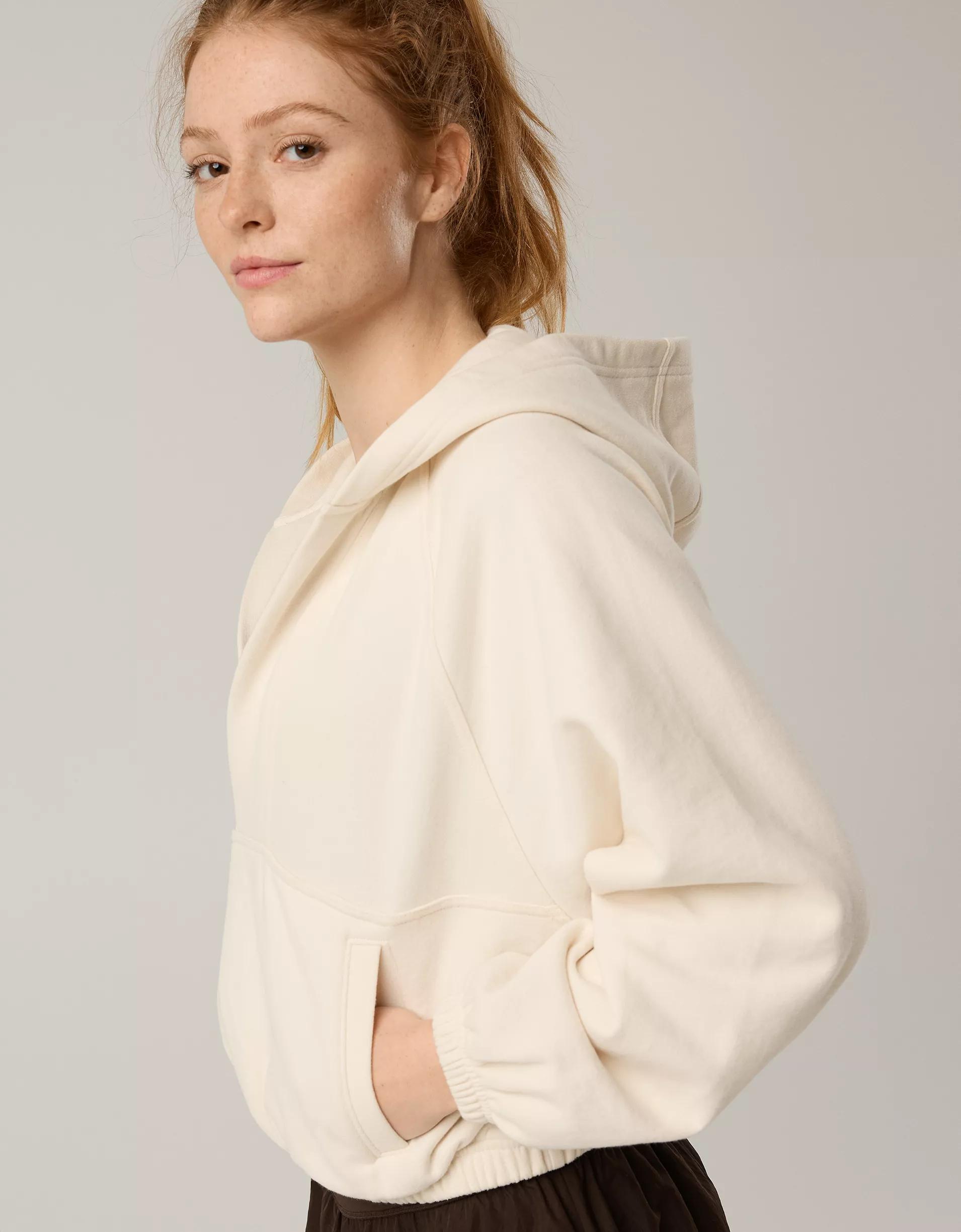 OFFLINE By Aerie Throwback V-Neck Hoodie Product Image