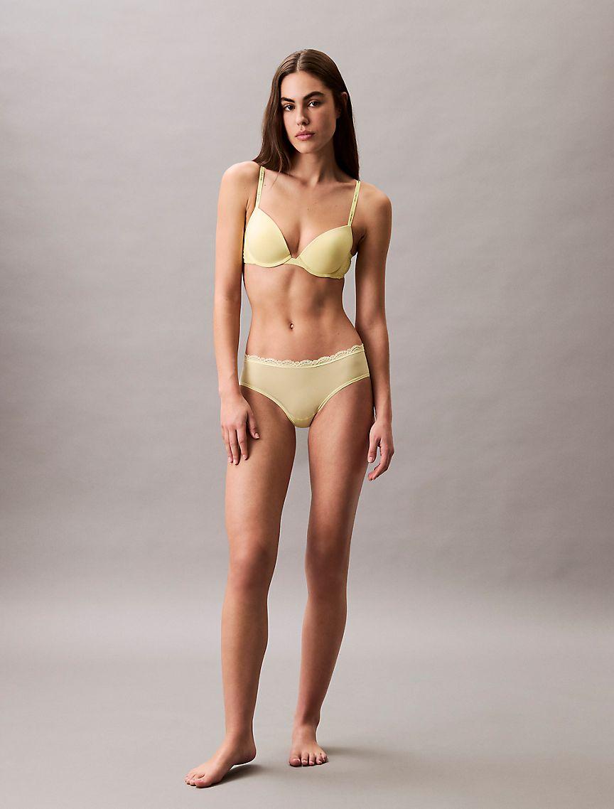 Microfiber Stretch with Lace Hipster Product Image