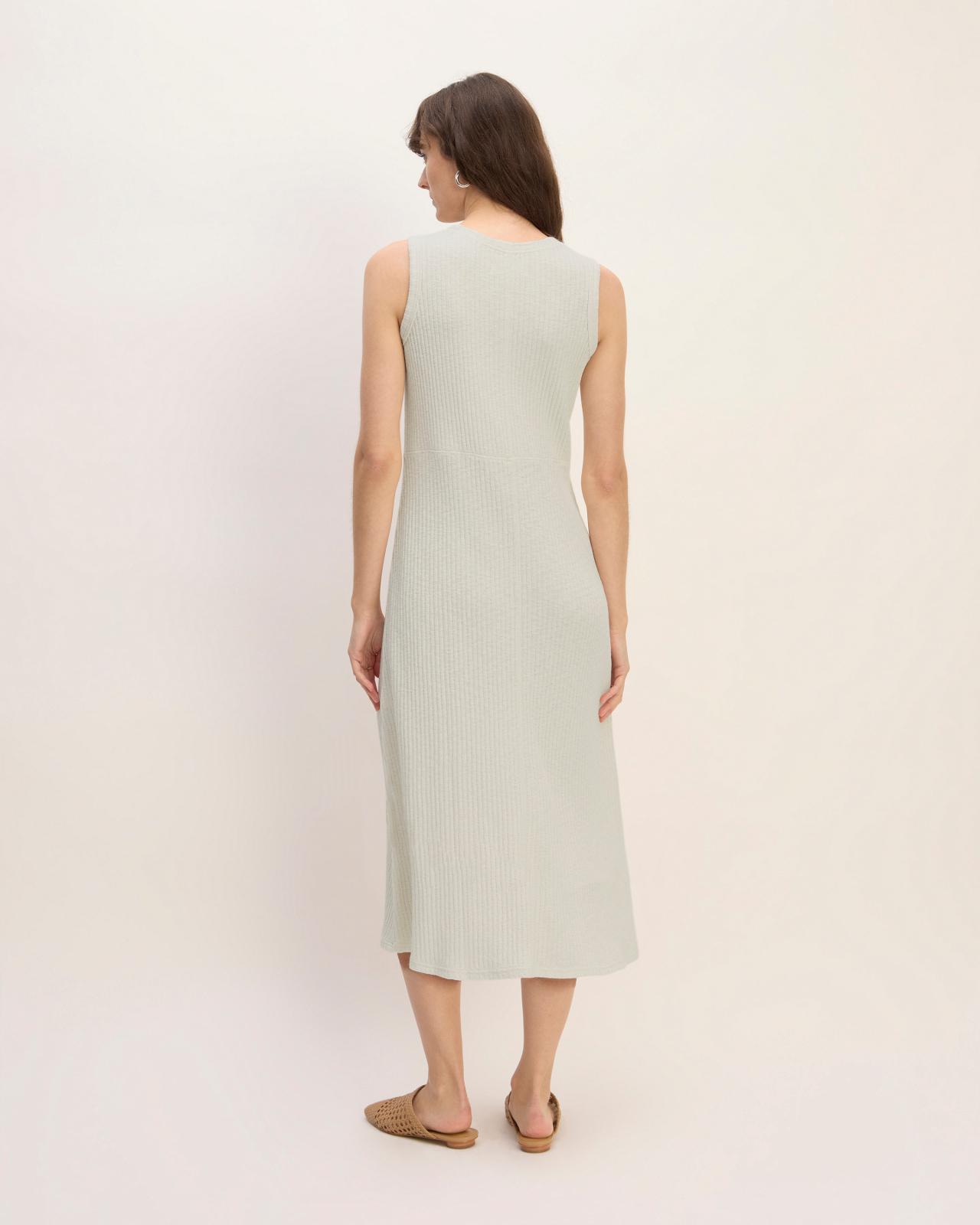 Womens Rib-Knit A-Line Tank Dress by Everlane Product Image