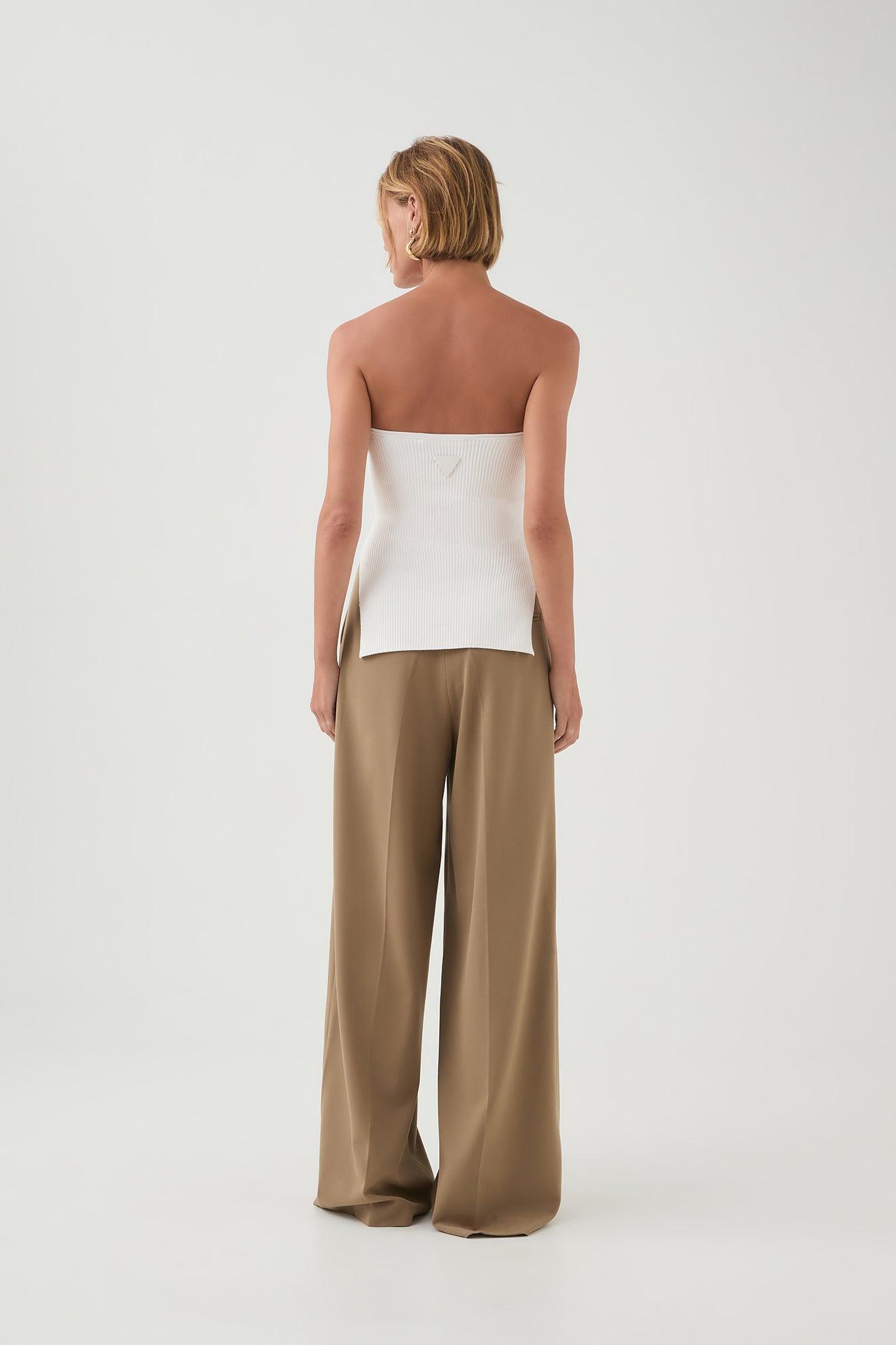 Deia Strapless Knit Top Product Image