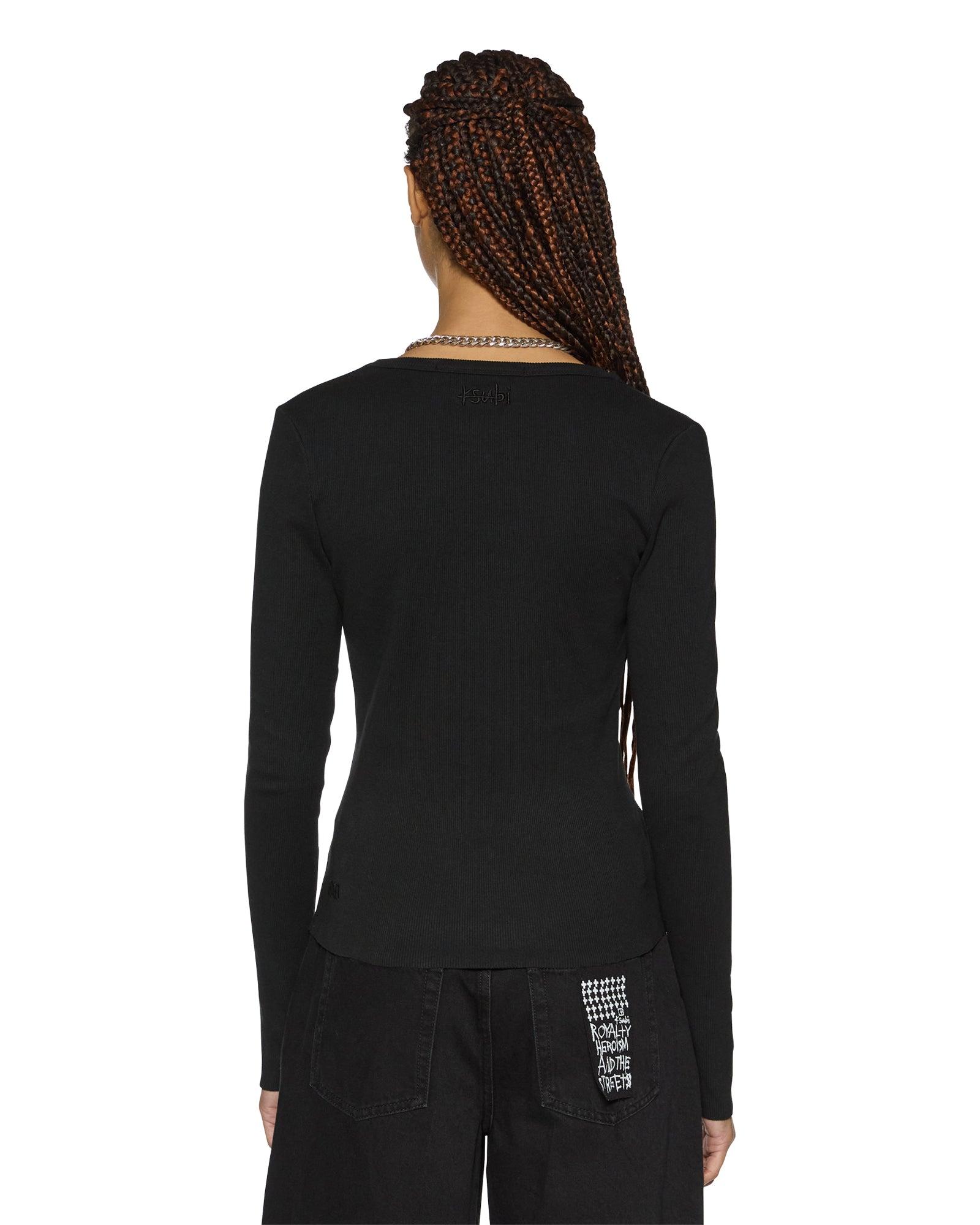 REWORK LS TOP BLACK Female Product Image