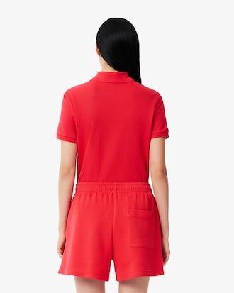 Women's Regular Fit Supple Petit Piqué Polo Product Image